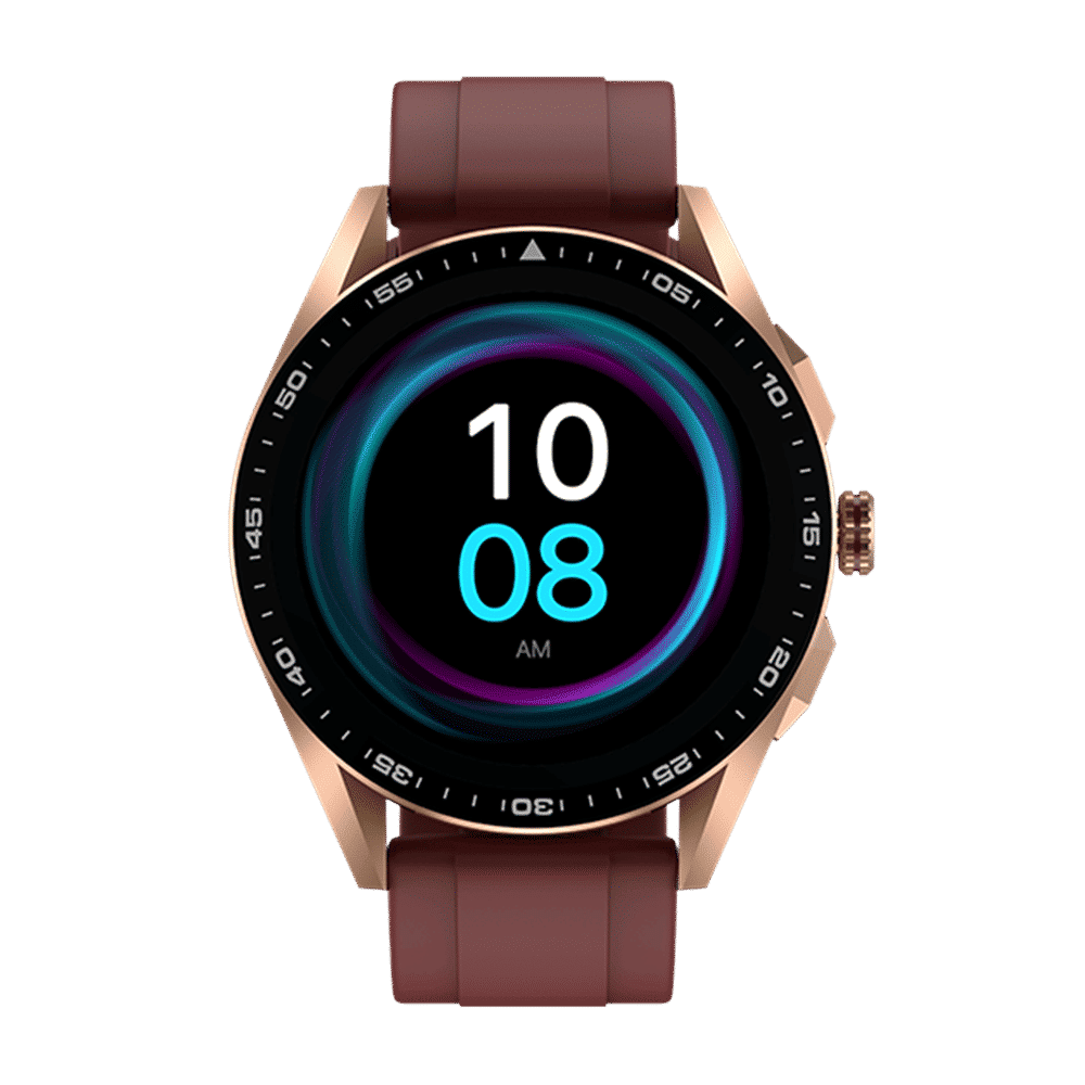FIRE-BOLTT Invincible Plus Smartwatch with Bluetooth Calling (36.32mm AMOLED Display, IP67 Water Resistant, Rose Gold)_1