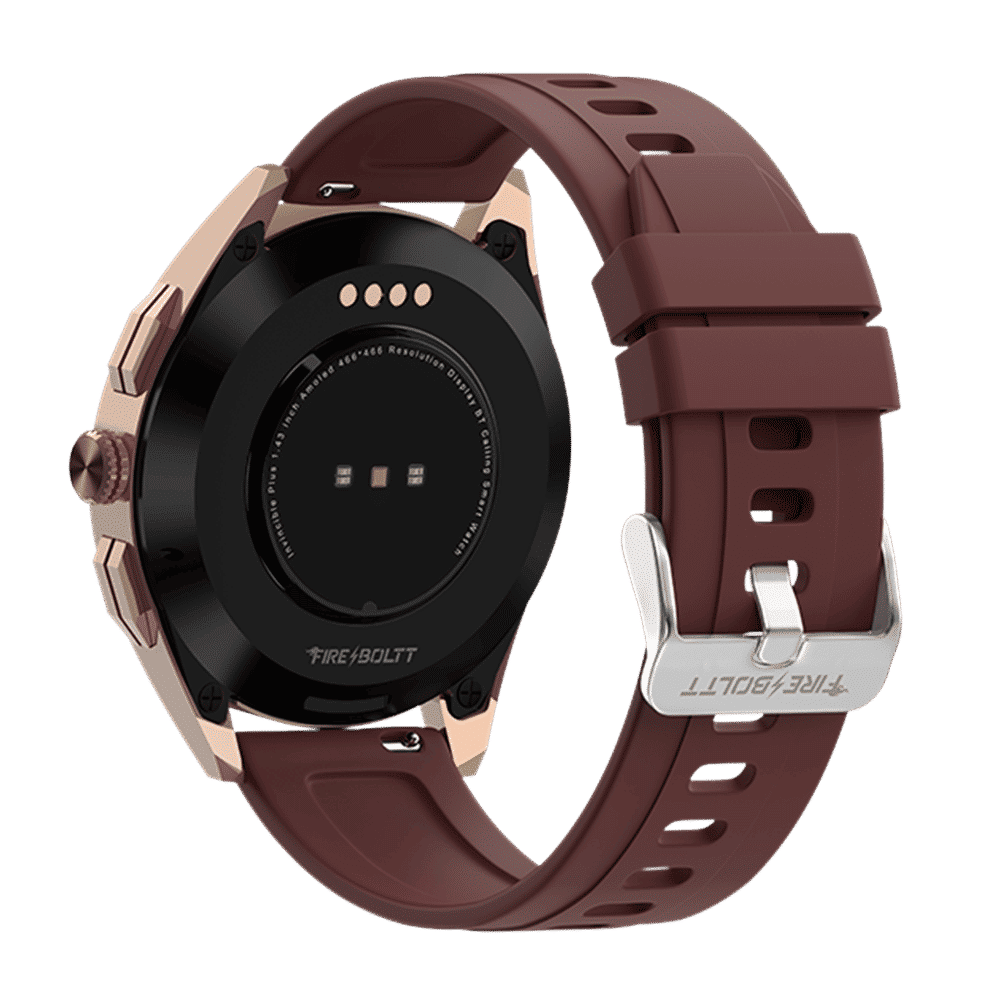 FIRE-BOLTT Invincible Plus Smartwatch with Bluetooth Calling (36.32mm AMOLED Display, IP67 Water Resistant, Rose Gold)_6