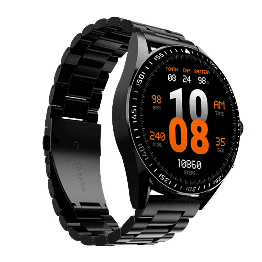 FIRE-BOLTT Invincible Plus Smartwatch with Bluetooth Calling (36.32mm AMOLED Display, IP67 Water Resistant, Black Strap)_6