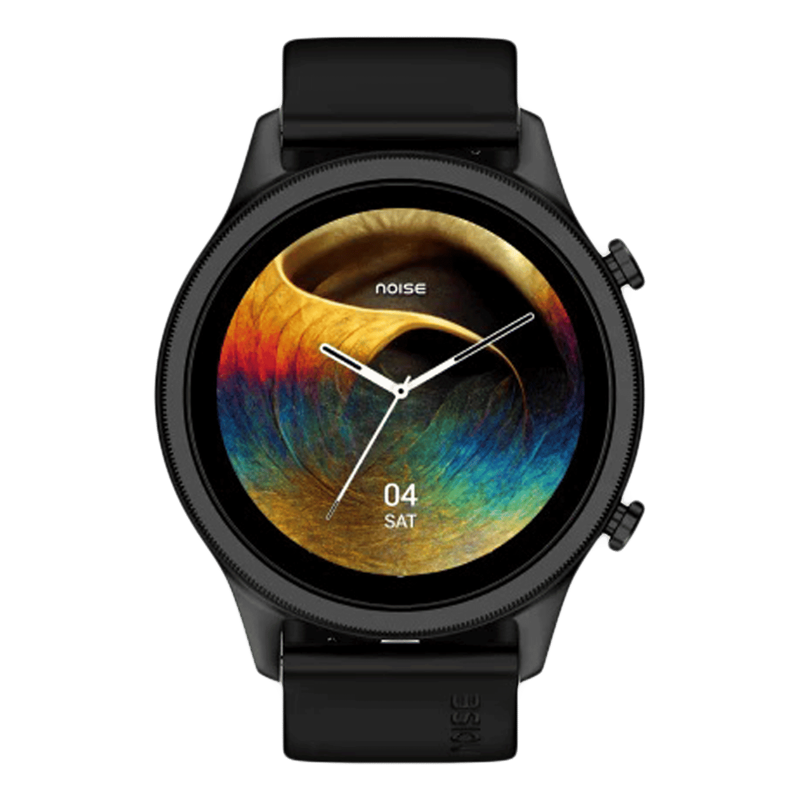 noise NoiseFit Evolve 3 Smartwatch with Bluetooth Calling (36.32mm AMOLED Display, IP68 Water Resistant, Carbon Black Strap) noise NoiseFit Evolve 3 Smartwatch with Bluetooth Calling (36.32mm AMOLED Display, IP68 Water Resistant, Carbon Black Strap)_1