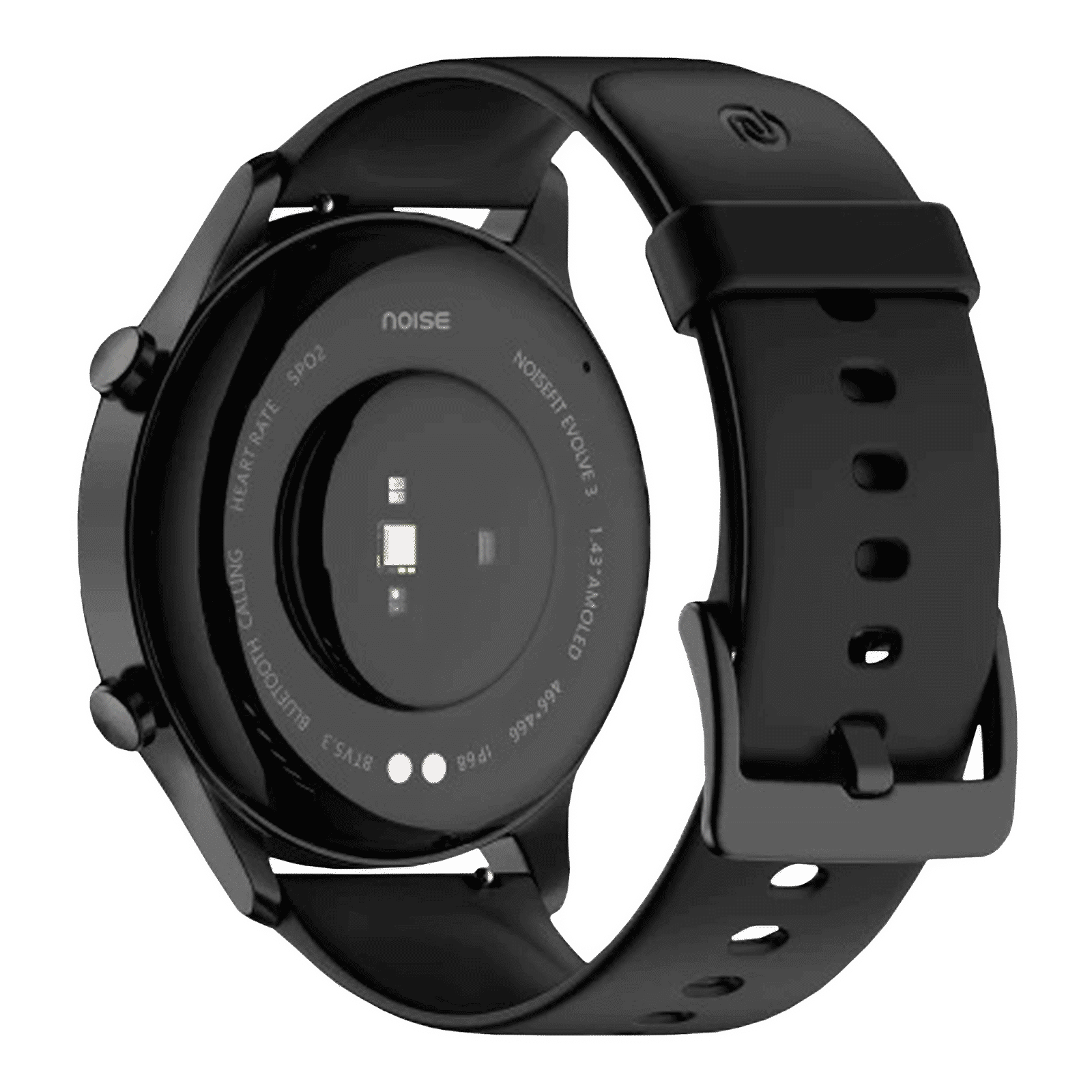 noise NoiseFit Evolve 3 Smartwatch with Bluetooth Calling (36.32mm AMOLED Display, IP68 Water Resistant, Carbon Black Strap) noise NoiseFit Evolve 3 Smartwatch with Bluetooth Calling (36.32mm AMOLED Display, IP68 Water Resistant, Carbon Black Strap)_5
