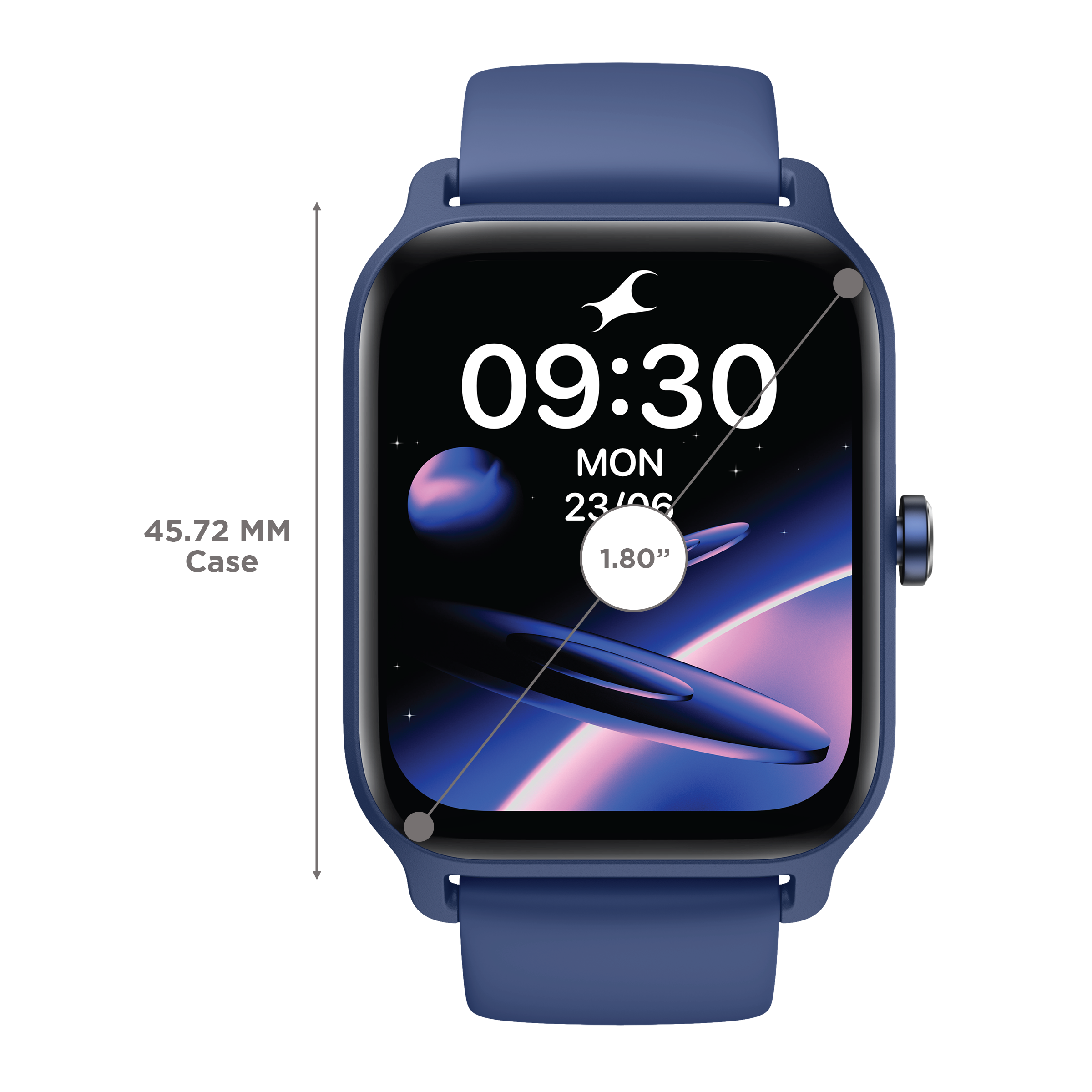 fastrack Reflex Kruz Smartwatch with Bluetooth Calling (45.72mm UltraVU Display, IP68 Water Resistant, Blue Strap) fastrack Reflex Kruz Smartwatch with Bluetooth Calling (45.72mm UltraVU Display, IP68 Water Resistant, Blue Strap)_3