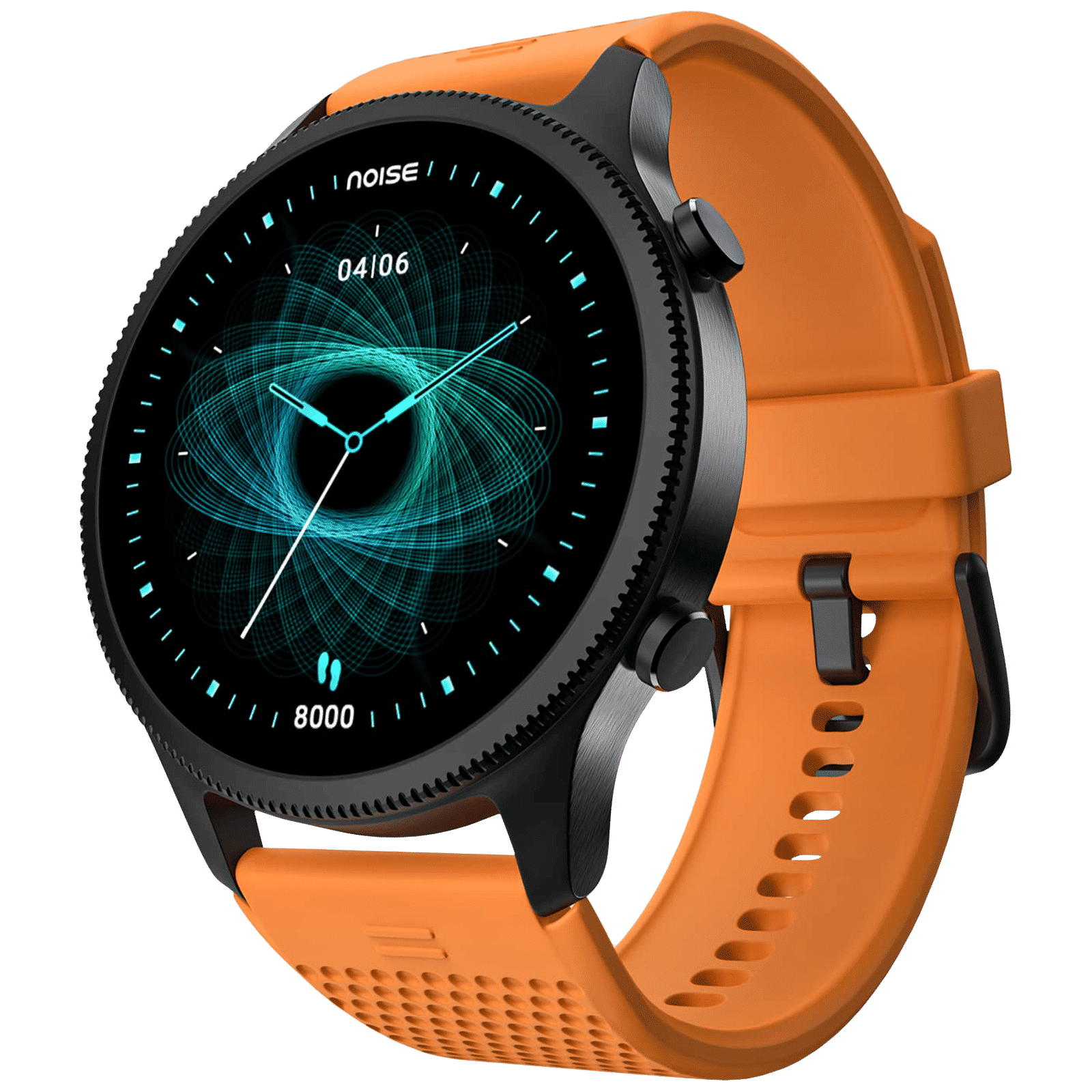 noise NoiseFit Halo Smartwatch with Bluetooth Calling (36mm AMOLED Display, IP68 Water Resistant, Fiery Orange Strap)_4