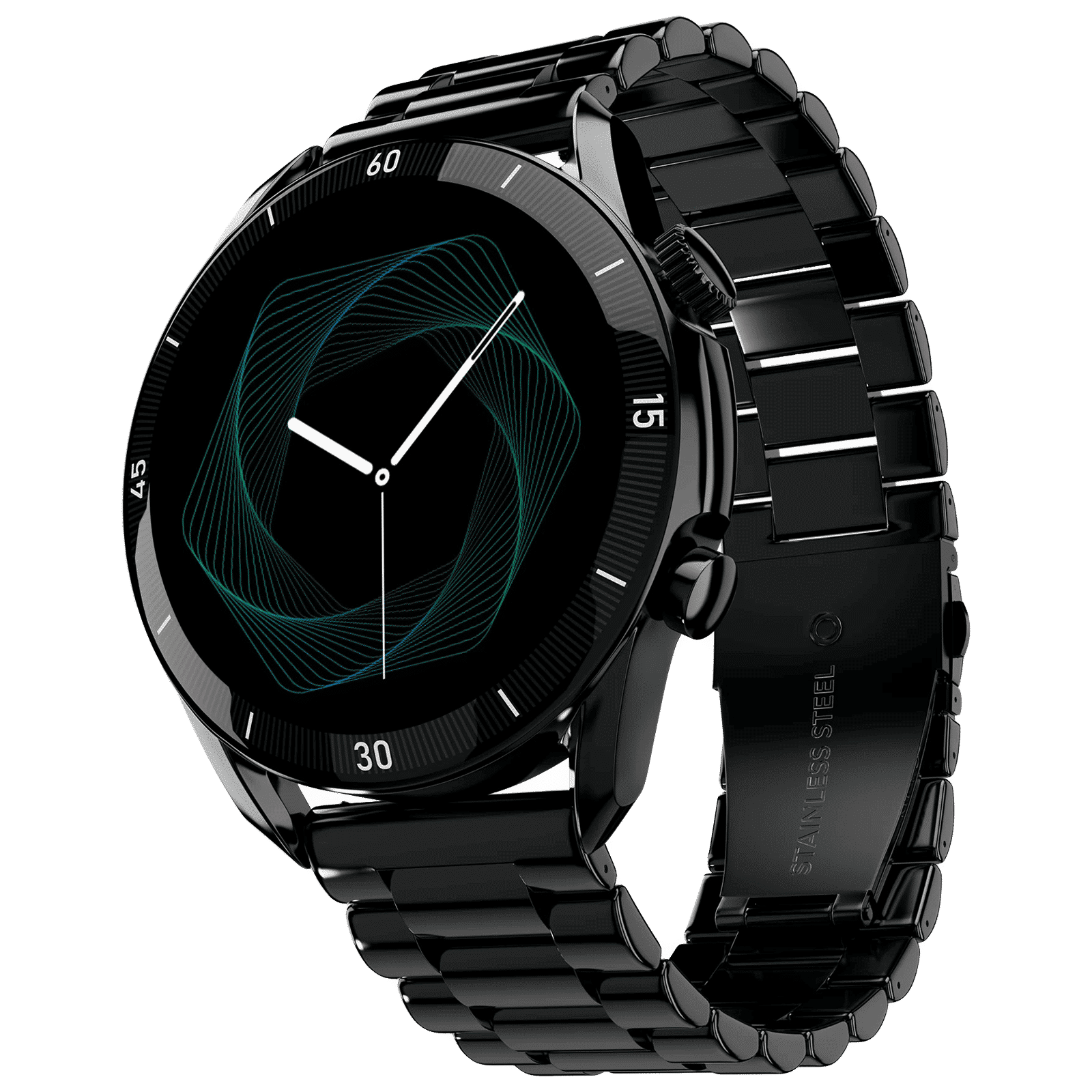 FIRE-BOLTT Legacy Smartwatch with Bluetooth Calling (36.32mm AMOLED Display, IP68 Water Resistant, Black Strap)_4