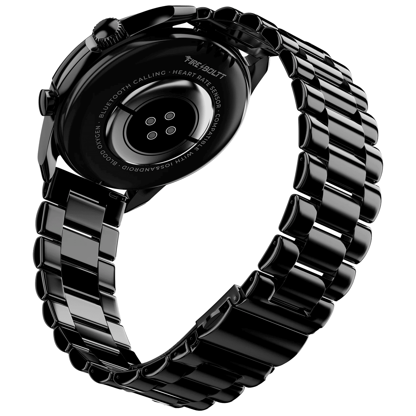 FIRE-BOLTT Legacy Smartwatch with Bluetooth Calling (36.32mm AMOLED Display, IP68 Water Resistant, Black Strap)_5