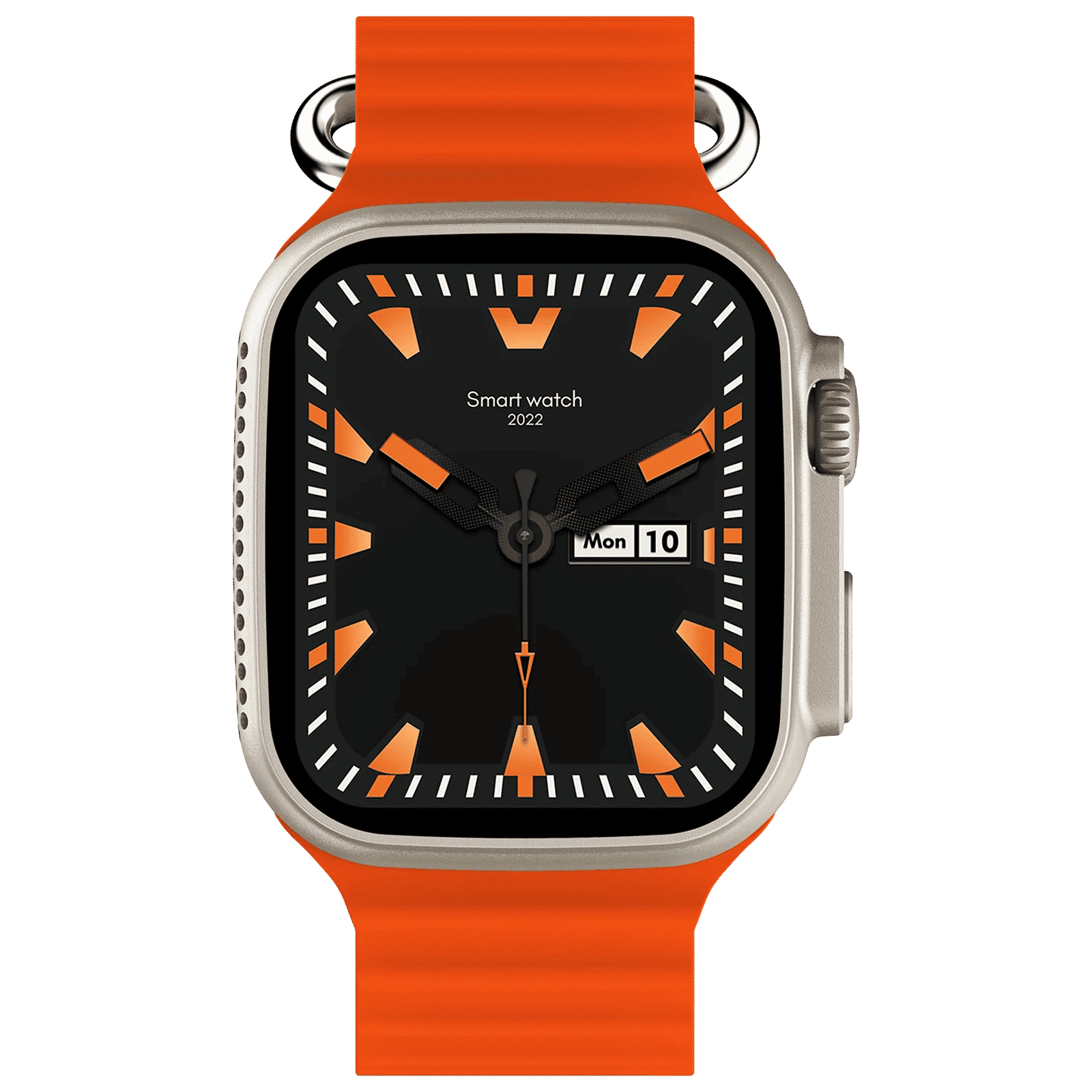 FIRE-BOLTT Warrior Smartwatch with Bluetooth Calling (49.7mm TFT HD Display, IP67 Water Resistant, Orange Strap) FIRE-BOLTT Warrior Smartwatch with Bluetooth Calling (49.7mm TFT HD Display, IP67 Water Resistant, Orange Strap)_1