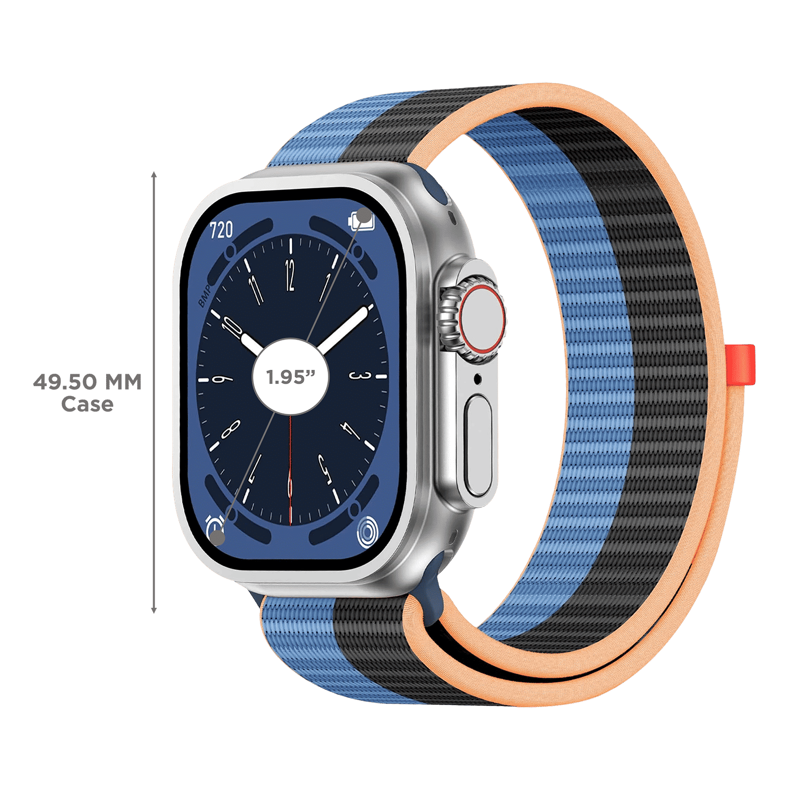 pebble Cosmos Engage Smartwatch with Bluetooth Calling (40.64mm IPS Display, IP67 Water Resistant, Celestial Blue Strap) pebble Cosmos Engage Smartwatch with Bluetooth Calling (40.64mm IPS Display, IP67 Water Resistant, Celestial Blue Strap)_3
