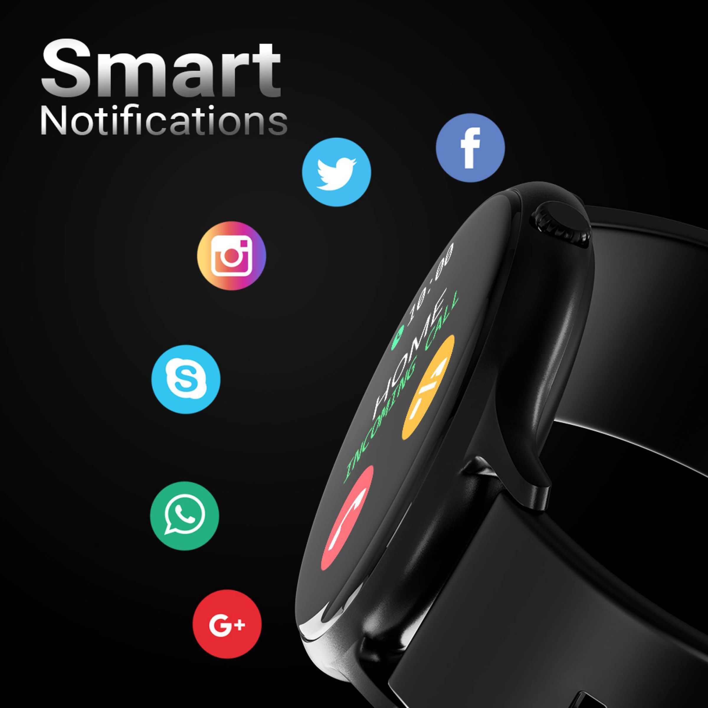 FIRE-BOLTT Hurricane Pro Smartwatch With Activity Tracker (35.3mm HD Display, IP67 Water Resistant, Black Strap) FIRE-BOLTT Hurricane Pro Smartwatch With Activity Tracker (35.3mm HD Display, IP67 Water Resistant, Black Strap)_4