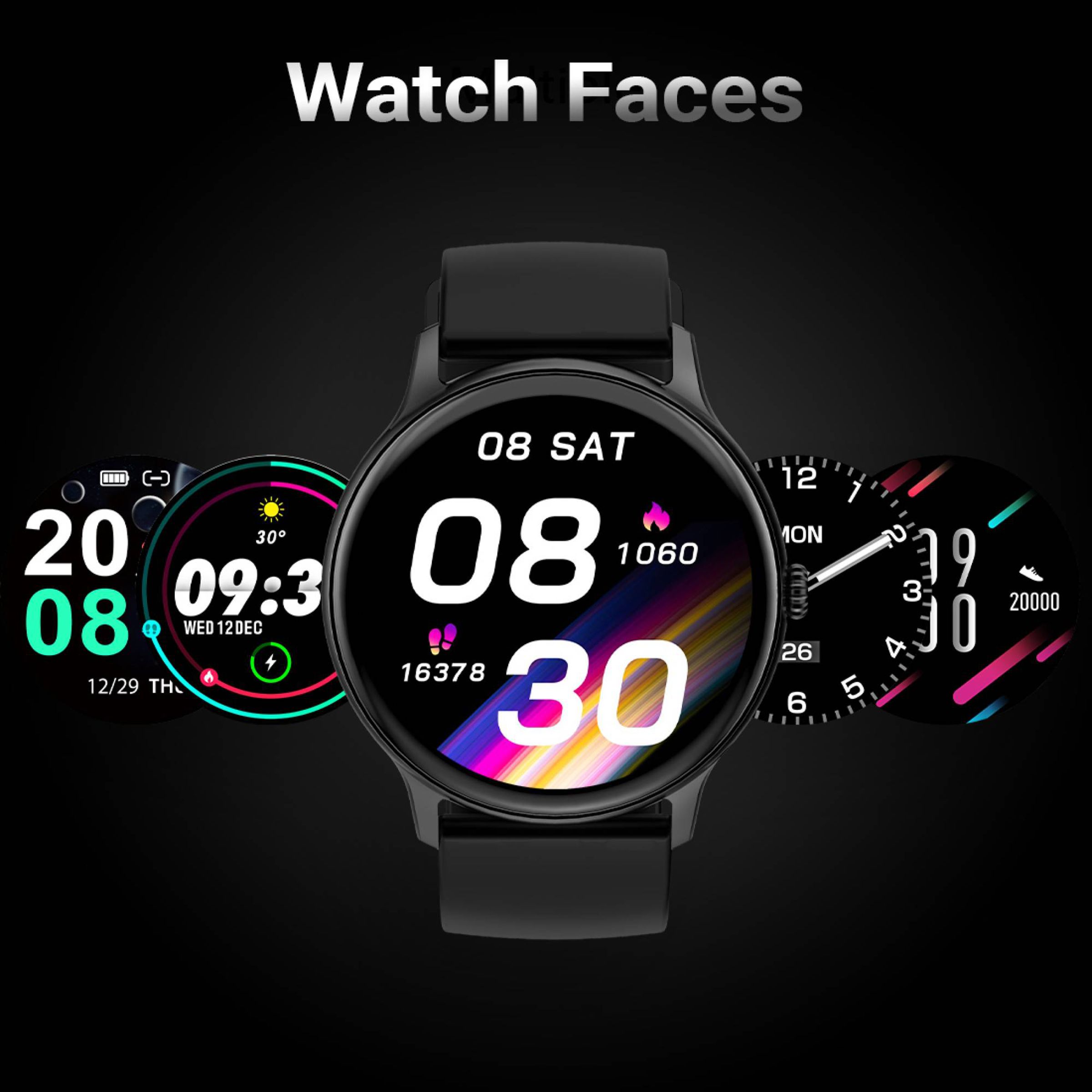 FIRE-BOLTT Hurricane Pro Smartwatch With Activity Tracker (35.3mm HD Display, IP67 Water Resistant, Black Strap) FIRE-BOLTT Hurricane Pro Smartwatch With Activity Tracker (35.3mm HD Display, IP67 Water Resistant, Black Strap)_8