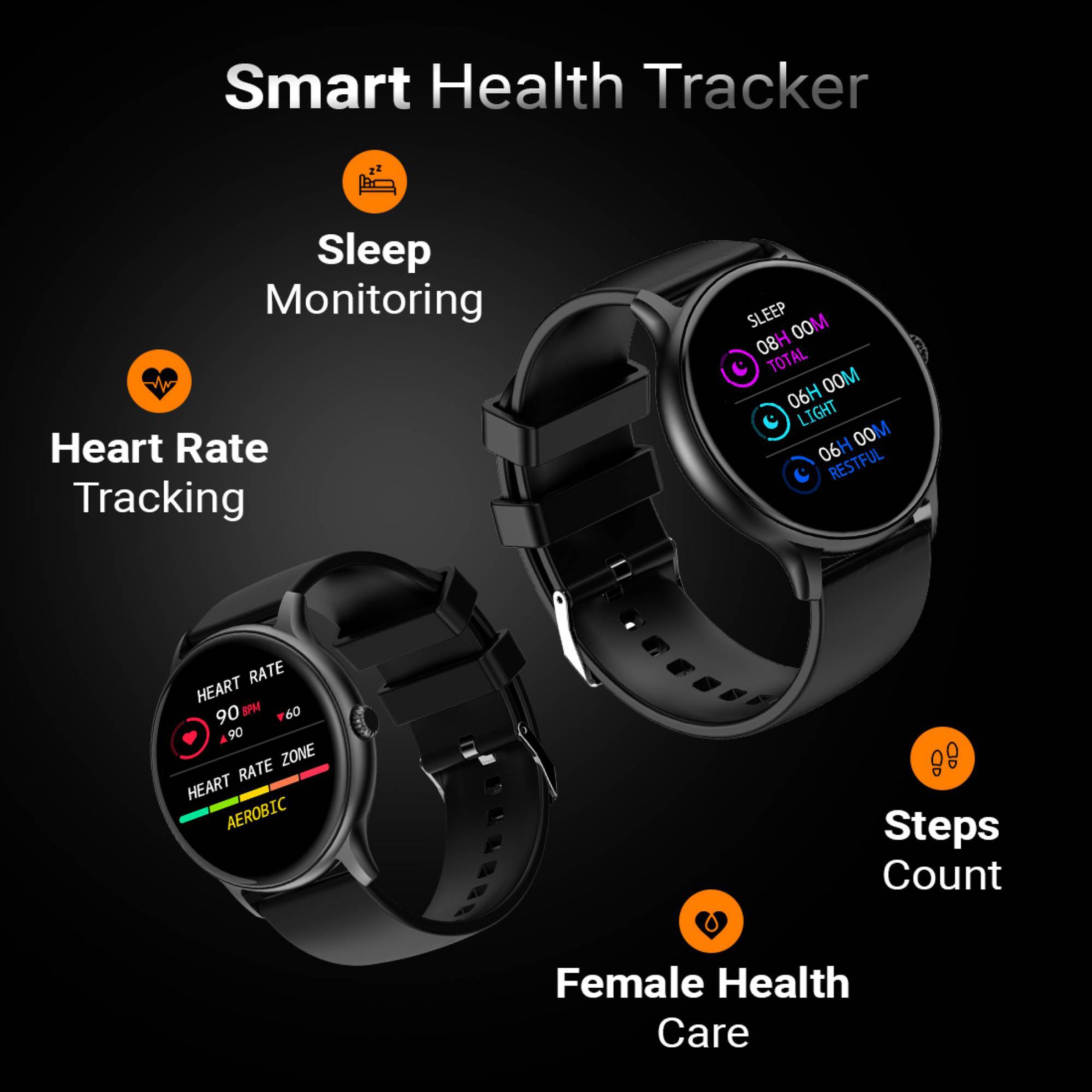 FIRE-BOLTT Hurricane Pro Smartwatch With Activity Tracker (35.3mm HD Display, IP67 Water Resistant, Black Strap) FIRE-BOLTT Hurricane Pro Smartwatch With Activity Tracker (35.3mm HD Display, IP67 Water Resistant, Black Strap)_9