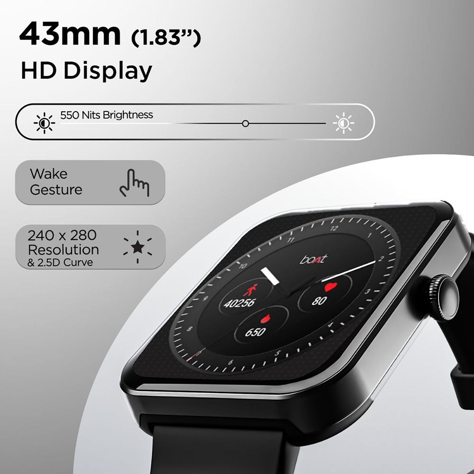 boAt Wave Stride Voice Smartwatch with Bluetooth Calling (46.4mm HD Display, IP68 Water Resistant, Active Black Strap) boAt Wave Stride Voice Smartwatch with Bluetooth Calling (46.4mm HD Display, IP68 Water Resistant, Active Black Strap)_15