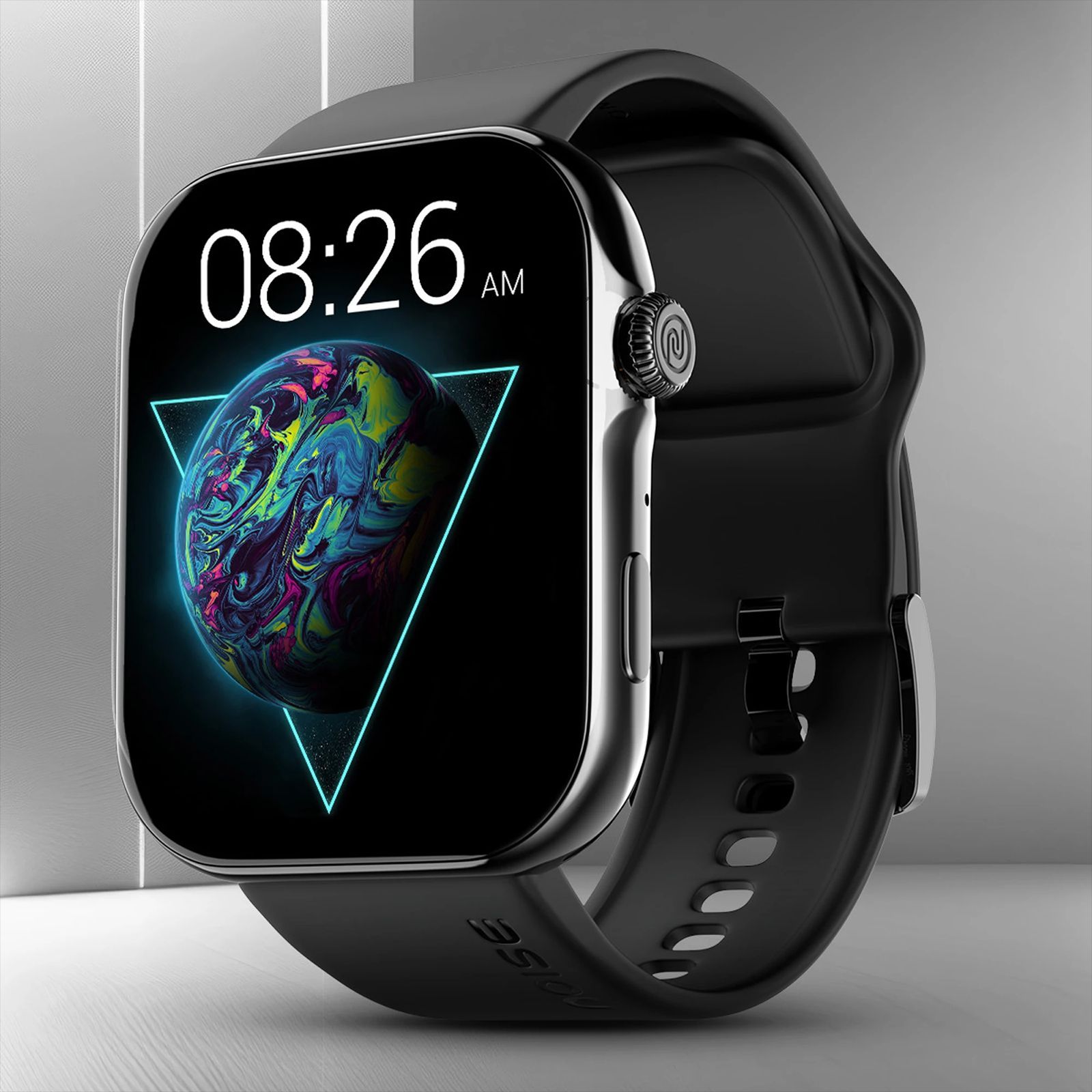 noise ColorFit Ultra 3 Smartwatch with Bluetooth Calling (49mm AMOLED Display, IP68 Water Resistant, Jet Black Strap)_5