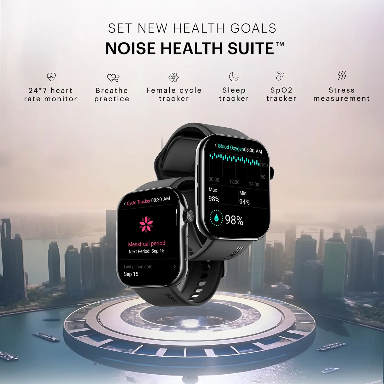 noise ColorFit Ultra 3 Smartwatch with Bluetooth Calling (49mm AMOLED Display, IP68 Water Resistant, Jet Black Strap)_8