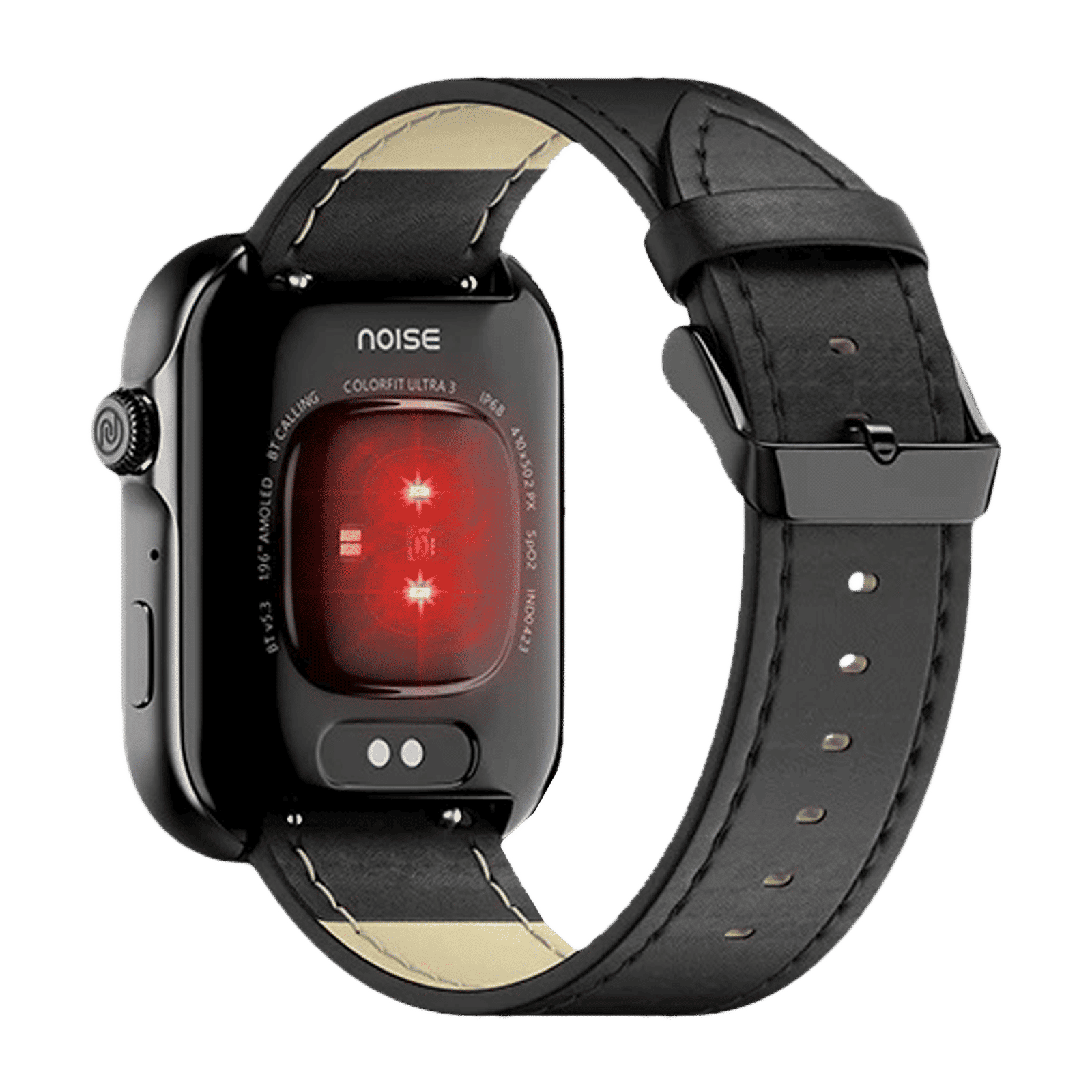 noise ColorFit Ultra 3 Smartwatch with Bluetooth Calling (49mm AMOLED Display, IP68 Water Resistant, Classic Black Strap)_5