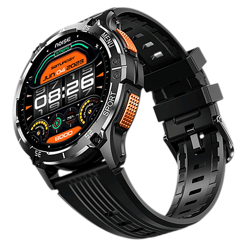 noise NoiseFit Force Plus Smartwatch with Bluetooth Calling (37.08mm AMOLED Display, IP67 Water Resistant, Jet Black Strap) noise NoiseFit Force Plus Smartwatch with Bluetooth Calling (37.08mm AMOLED Display, IP67 Water Resistant, Jet Black Strap)_8