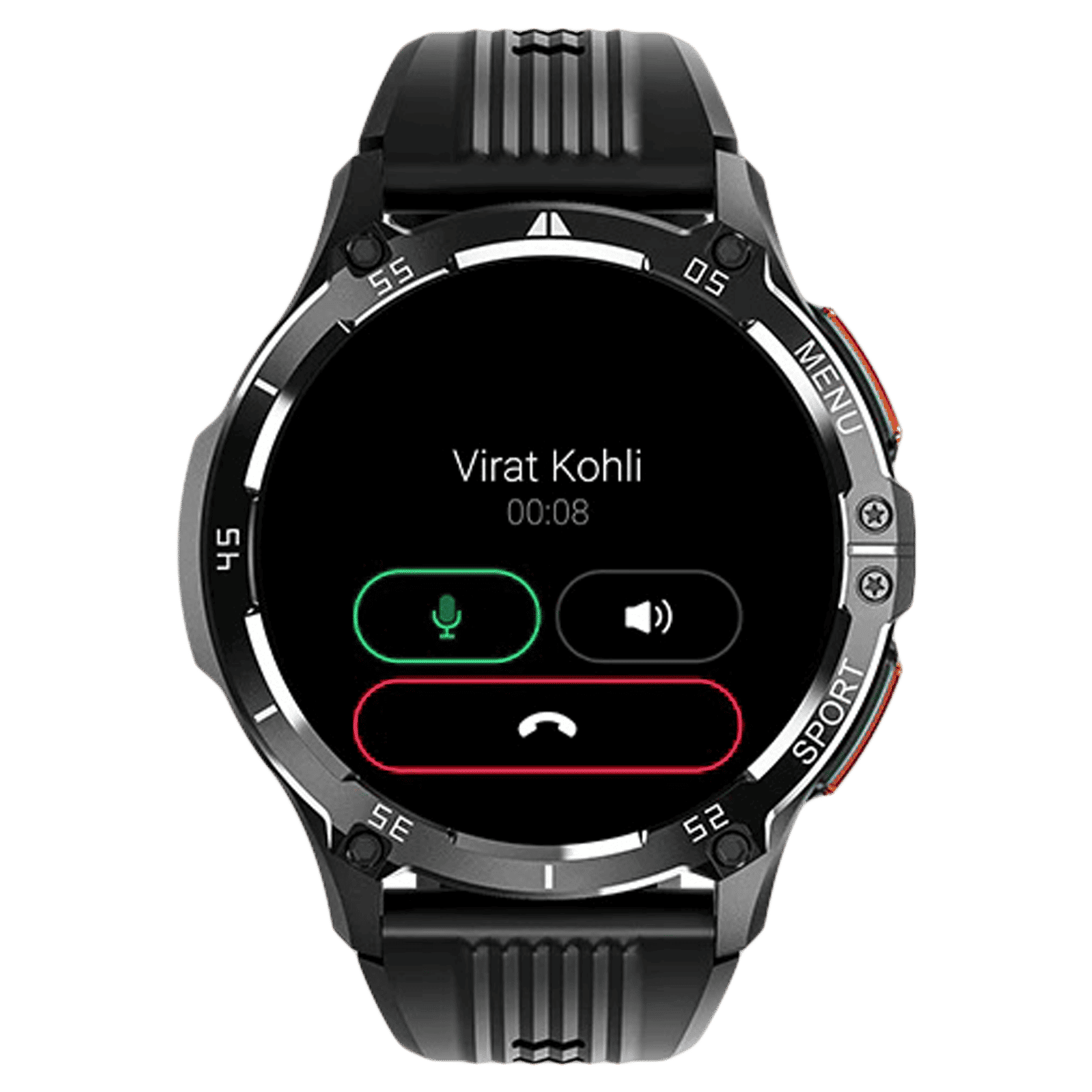 noise NoiseFit Force Plus Smartwatch with Bluetooth Calling (37.08mm AMOLED Display, IP67 Water Resistant, Jet Black Strap) noise NoiseFit Force Plus Smartwatch with Bluetooth Calling (37.08mm AMOLED Display, IP67 Water Resistant, Jet Black Strap)_1