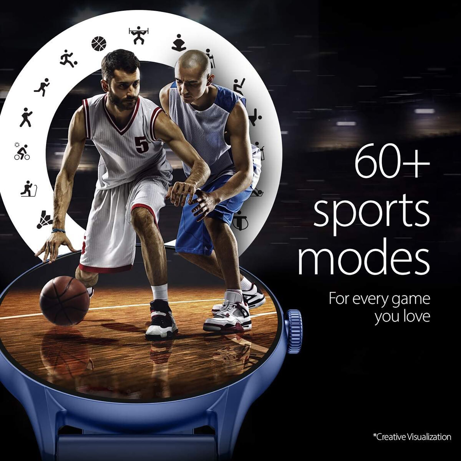 TITAN Evoke Smartwatch with Bluetooth Calling (36.32mm AMOLED Display, IP68 Water Resistant, Rose Gold Strap)_12