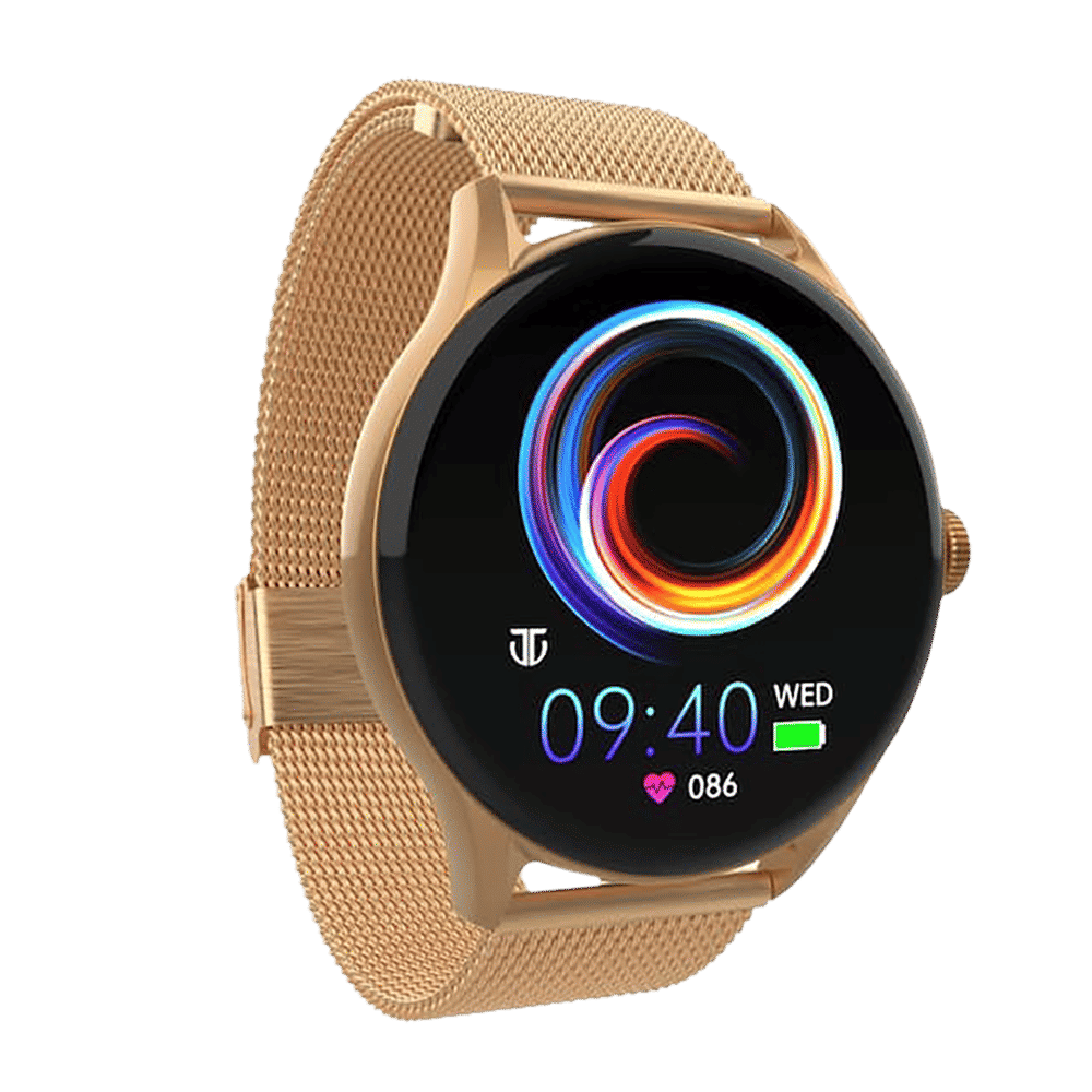 TITAN Evoke Smartwatch with Bluetooth Calling (36.32mm AMOLED Display, IP68 Water Resistant, Rose Gold Strap)_6