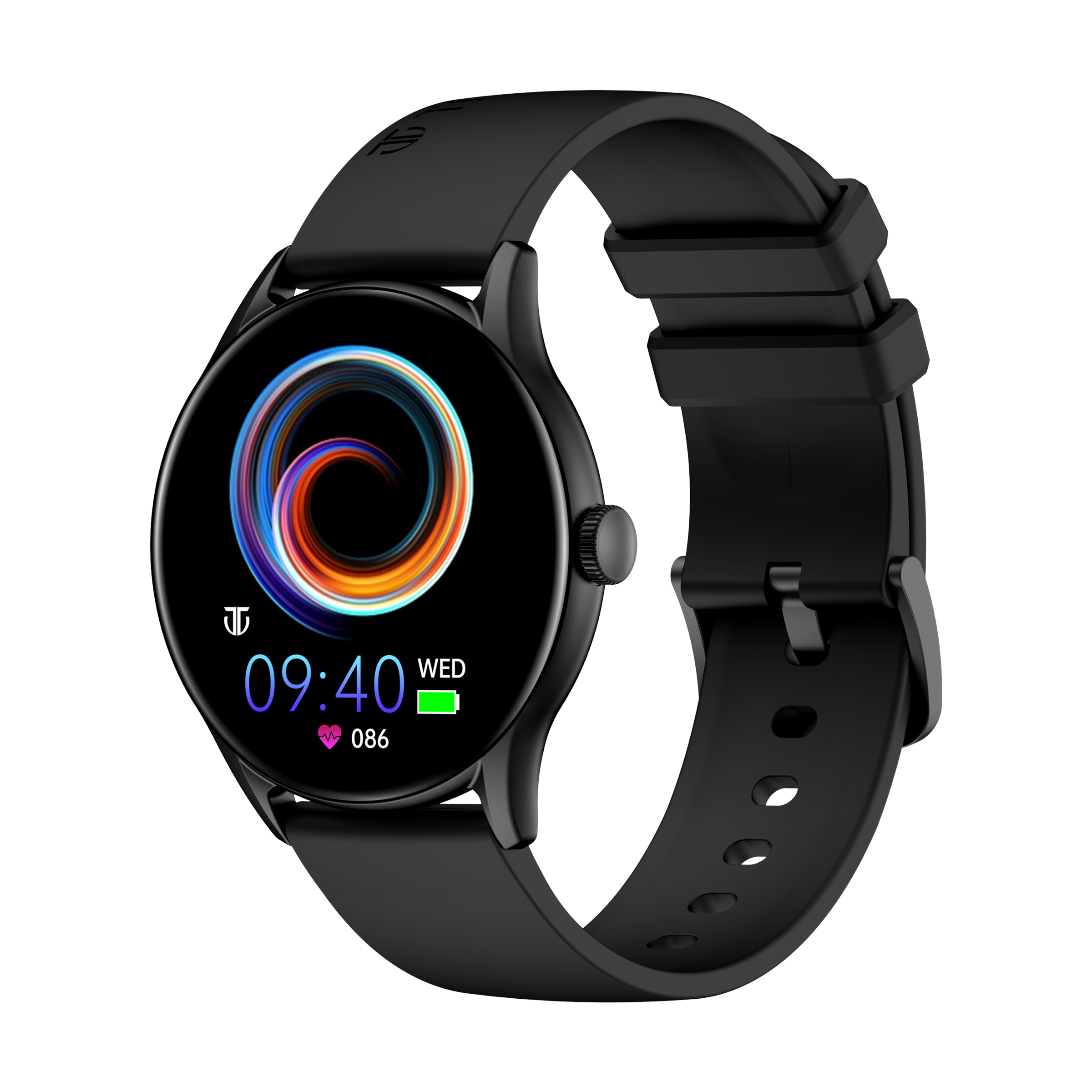 TITAN Evoke Smartwatch with Bluetooth Calling (36.32mm AMOLED Display, IP68 Water Resistant, Black Strap)_4