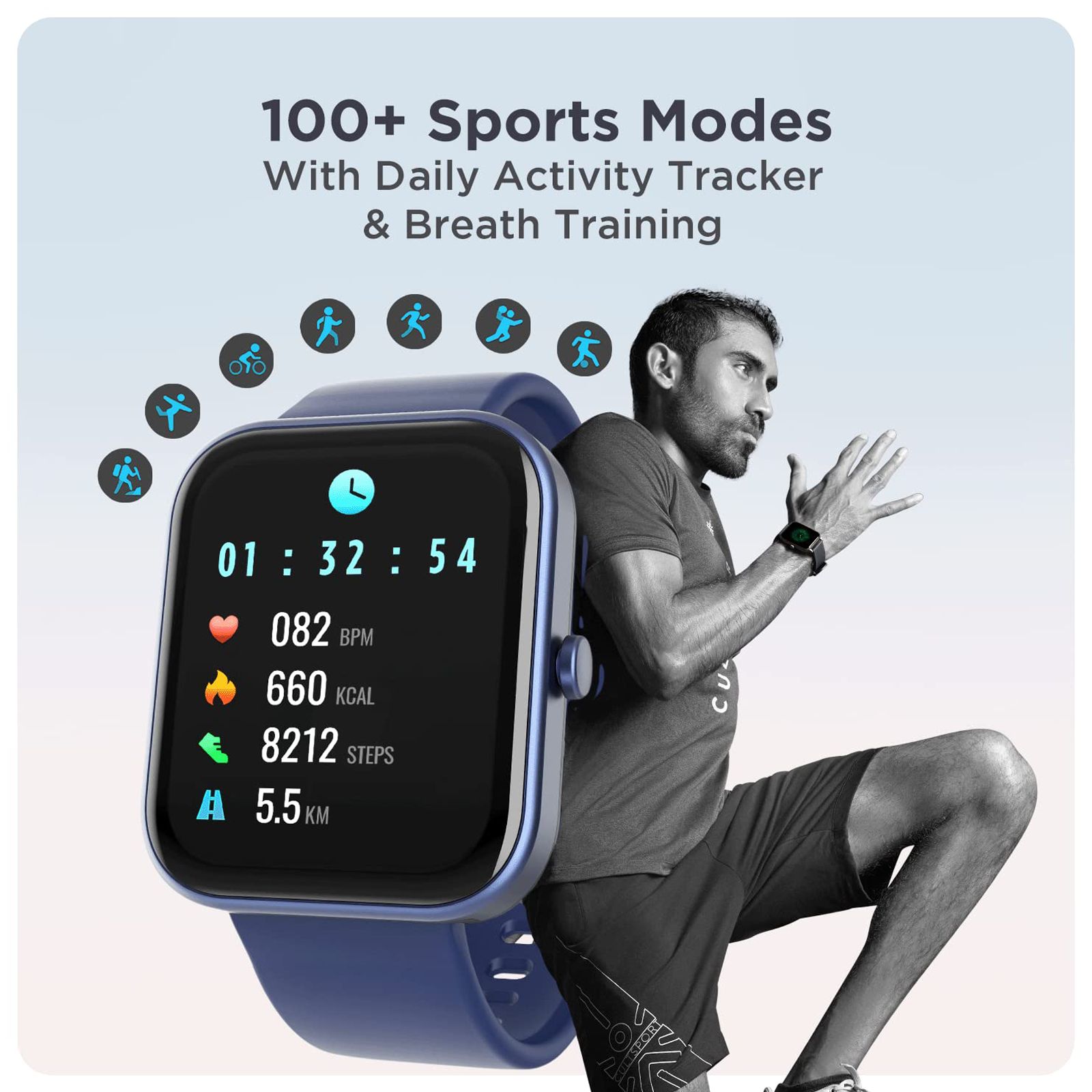 boAt Wave Electra Smartwatch with Bluetooth Calling (46mm HD Curved Display, IP68 Water Resistant, Deep Blue Strap) boAt Wave Electra Smartwatch with Bluetooth Calling (46mm HD Curved Display, IP68 Water Resistant, Deep Blue Strap)_4