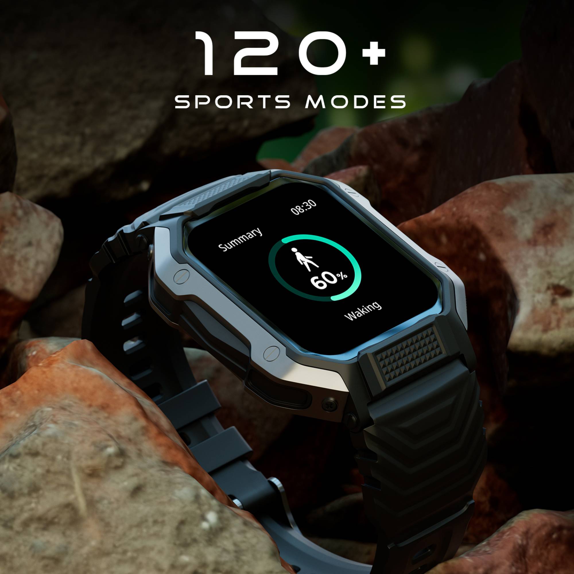 FIRE-BOLTT Shark Smartwatch with Bluetooth Calling (46.4mm HD Display, IP67 Water Resistant, Black Strap)_9