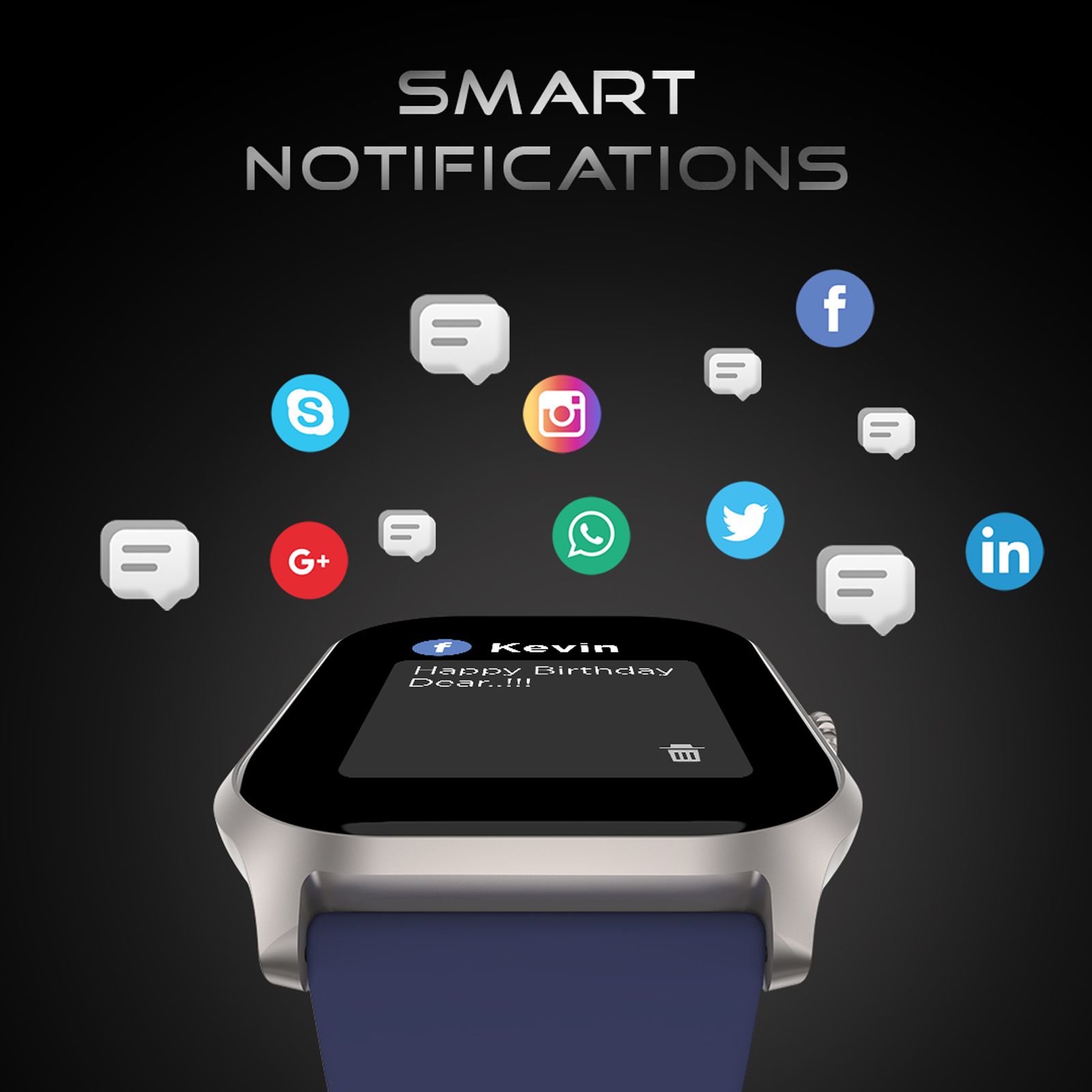 FIRE-BOLTT Hunter Smartwatch with Bluetooth Calling (51.05mm TFT Display, IP67 Water Resistant, Dark Blue Strap)_10