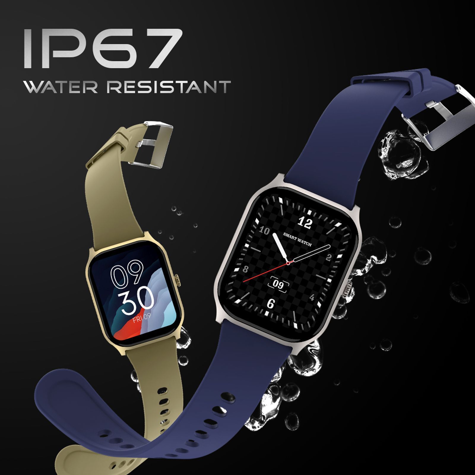 FIRE-BOLTT Hunter Smartwatch with Bluetooth Calling (51.05mm TFT Display, IP67 Water Resistant, Dark Blue Strap)_11