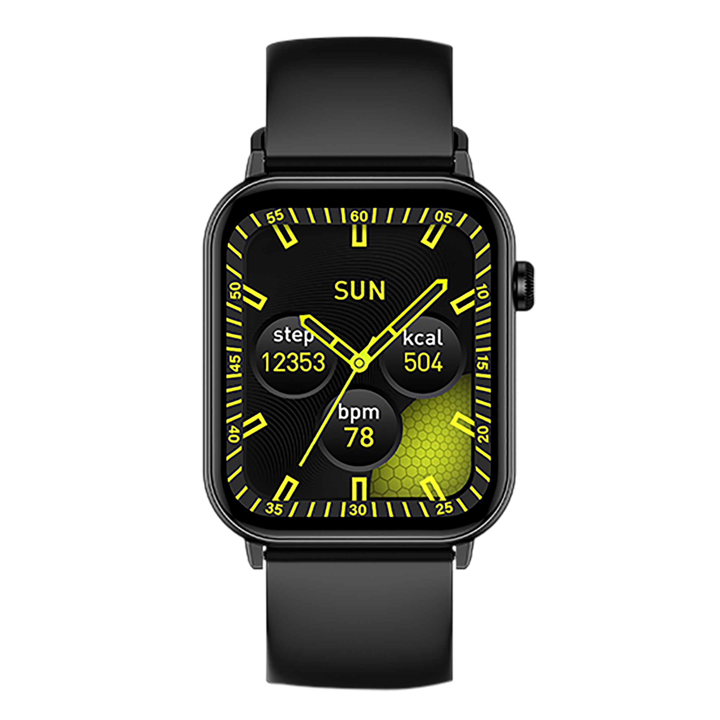 FIRE-BOLTT Ninja Fit BSW063 Smartwatch with Activity Tracker (42.9mm HD Display, IP68 Water Resistant, Black Strap)_1