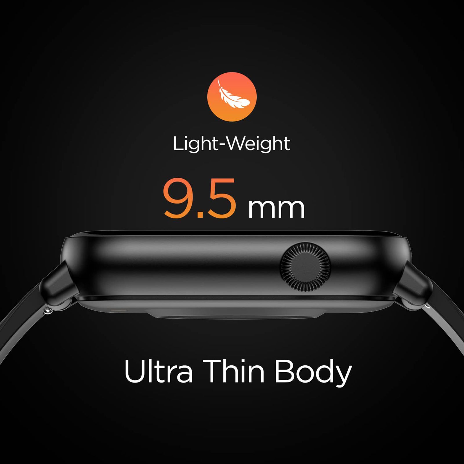 FIRE-BOLTT Ninja Fit BSW063 Smartwatch with Activity Tracker (42.9mm HD Display, IP68 Water Resistant, Black Strap)_8