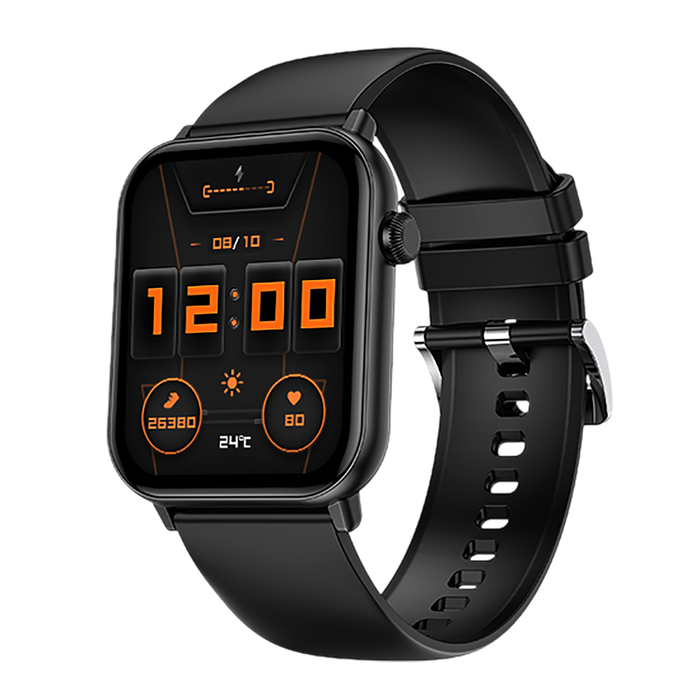 FIRE-BOLTT Ninja Fit BSW063 Smartwatch with Activity Tracker (42.9mm HD Display, IP68 Water Resistant, Black Strap)_11