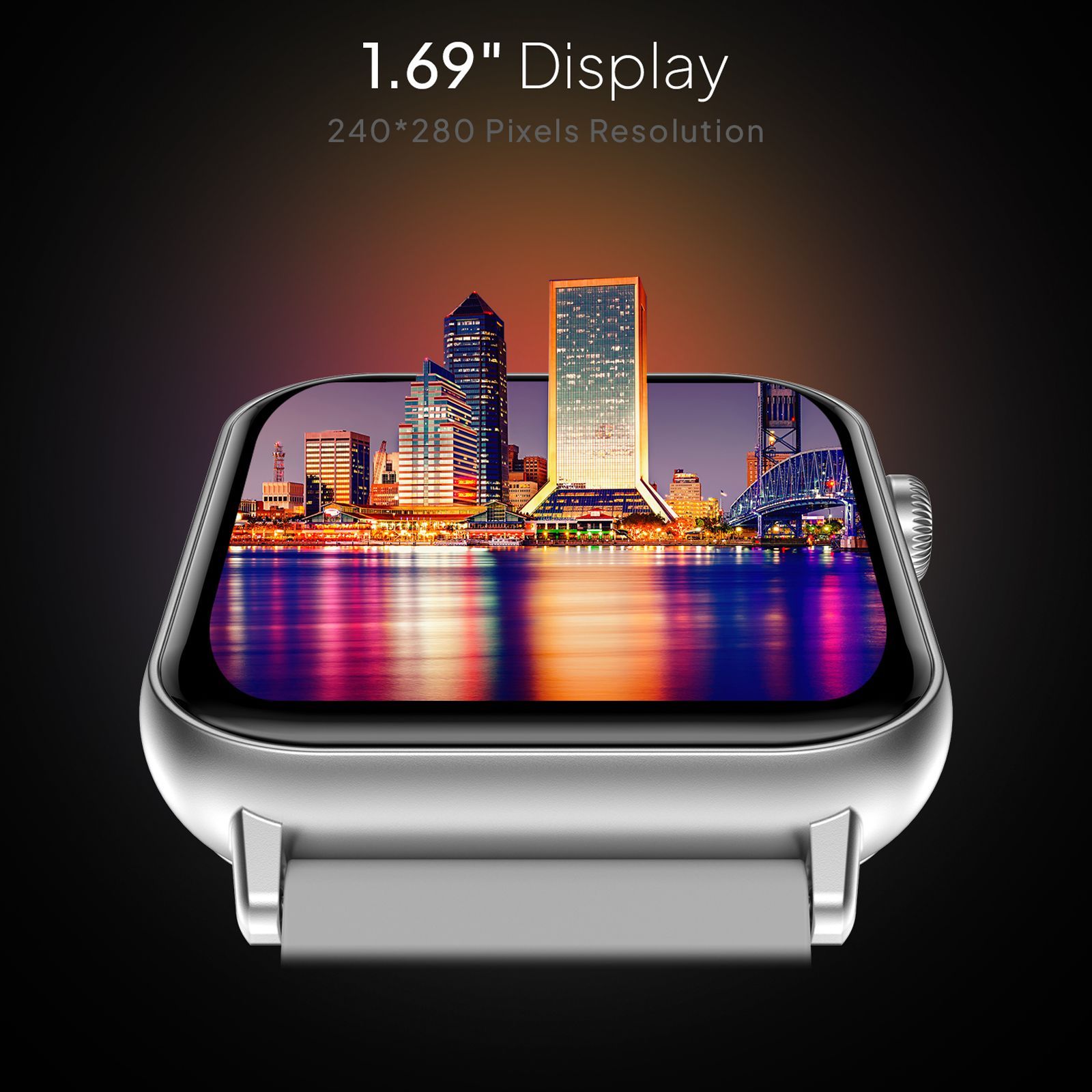 FIRE-BOLTT Ninja Fit BSW063 Smartwatch with Activity Tracker (42.9mm HD Display, IP68 Water Resistant, Grey Strap)_15