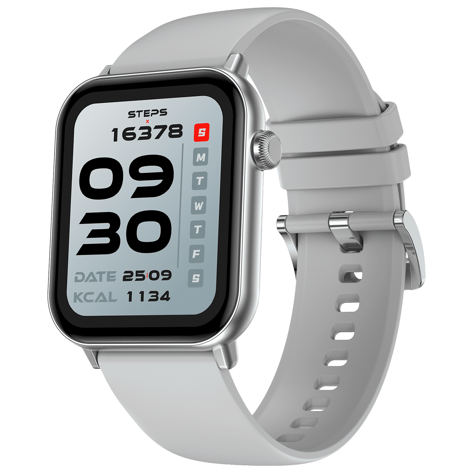 FIRE-BOLTT Ninja Fit BSW063 Smartwatch with Activity Tracker (42.9mm HD Display, IP68 Water Resistant, Grey Strap)_4