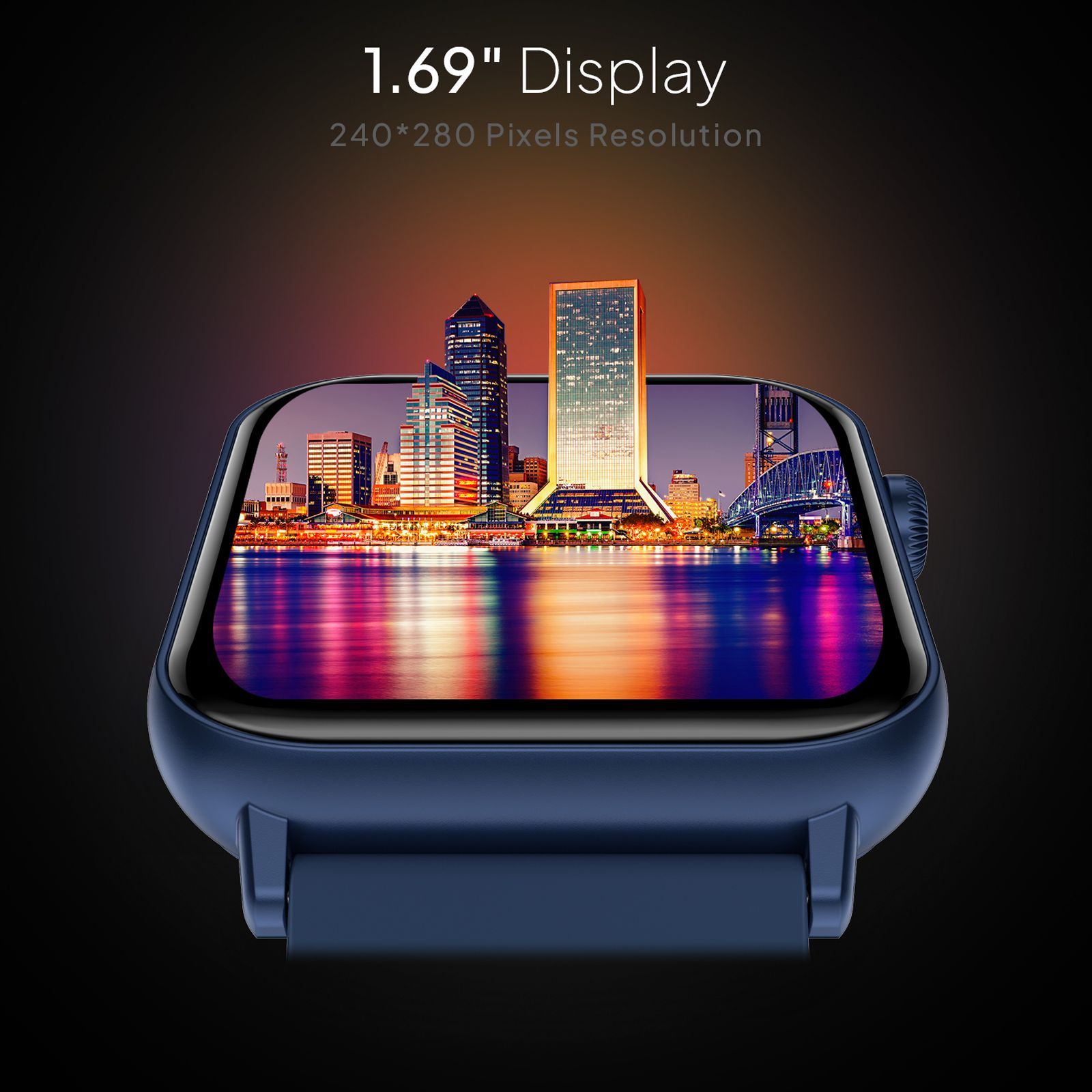 FIRE-BOLTT Ninja Fit BSW063 Smartwatch with Activity Tracker (42.9mm HD Display, IP68 Water Resistant, Blue Strap) FIRE-BOLTT Ninja Fit BSW063 Smartwatch with Activity Tracker (42.9mm HD Display, IP68 Water Resistant, Blue Strap)_15