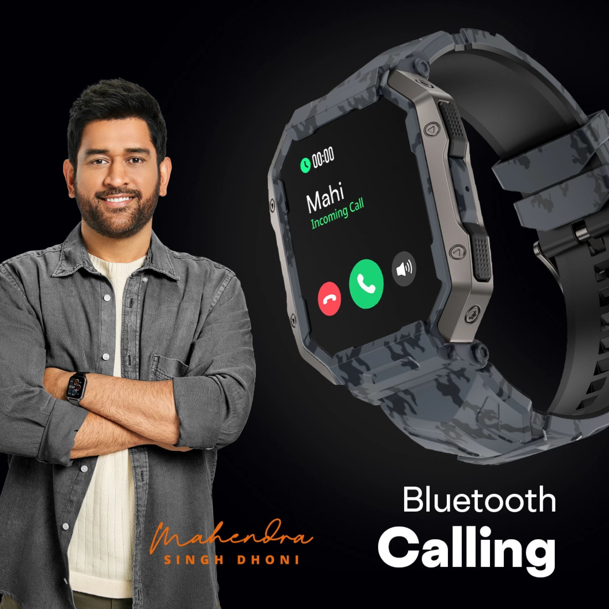 FIRE-BOLTT Cobra Smartwatch with Bluetooth Calling (45.21mm AMOLED Display, IP68 Water Resistant, Camo Black Strap)_8