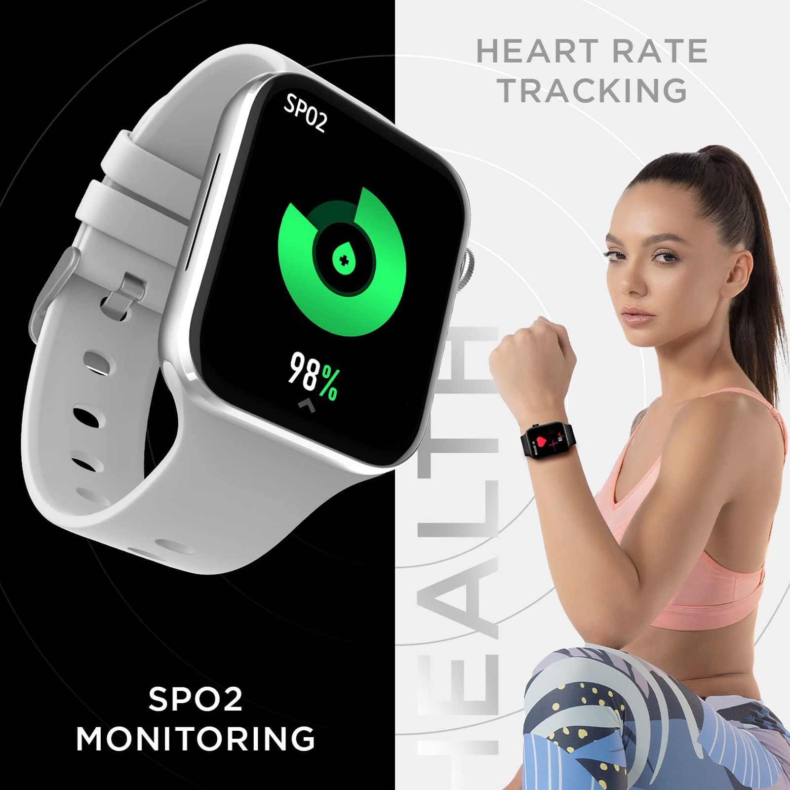 FIRE-BOLTT Visionary Smartwatch with Bluetooth Calling (45mm AMOLED Display, IP68 Water Resistant, Silver Strap)_12