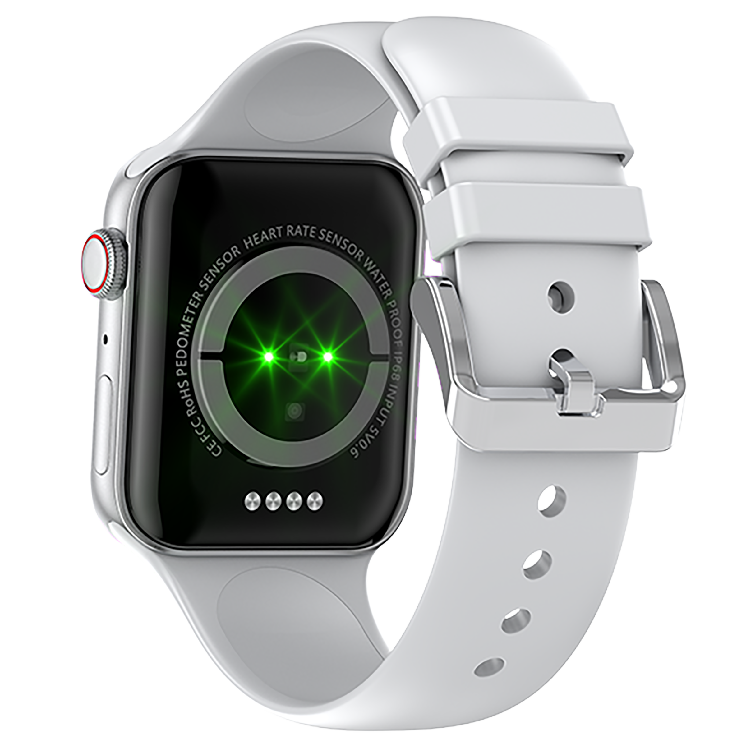 FIRE-BOLTT Visionary Smartwatch with Bluetooth Calling (45mm AMOLED Display, IP68 Water Resistant, Silver Strap)_6