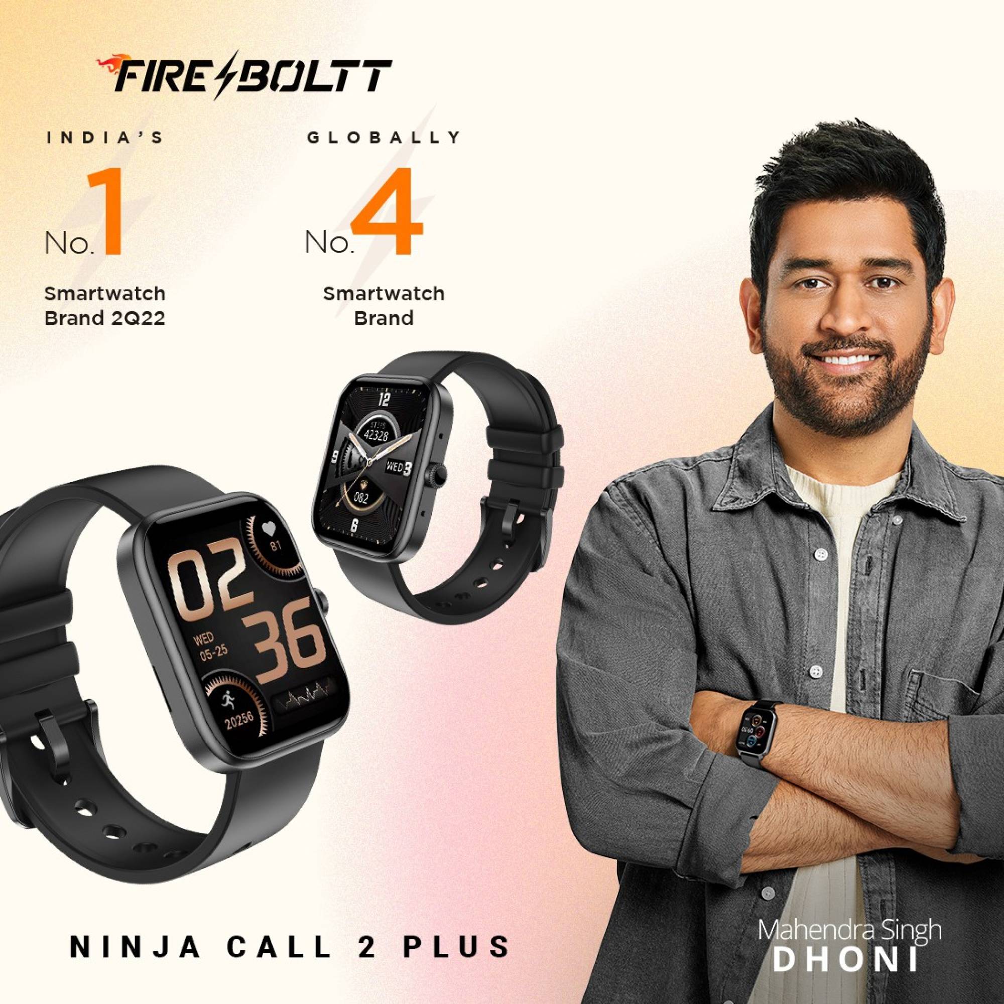 FIRE-BOLTT Ninja Call 2 Plus Smartwatch with Bluetooth Calling (46.48mm TFT Display, IP67 Water Resistant, Black Strap)_6