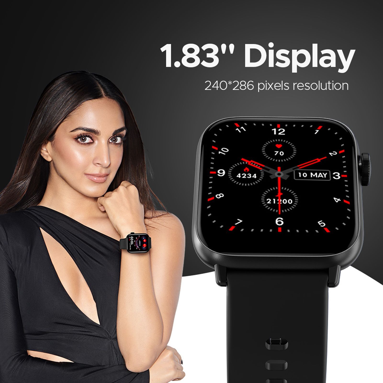 FIRE-BOLTT Hercules BSW058 Smartwatch with Bluetooth Calling (46.5mm IPS TFT Display, IP67 Water Resistant, Black Strap) FIRE-BOLTT Hercules BSW058 Smartwatch with Bluetooth Calling (46.5mm IPS TFT Display, IP67 Water Resistant, Black Strap)_16
