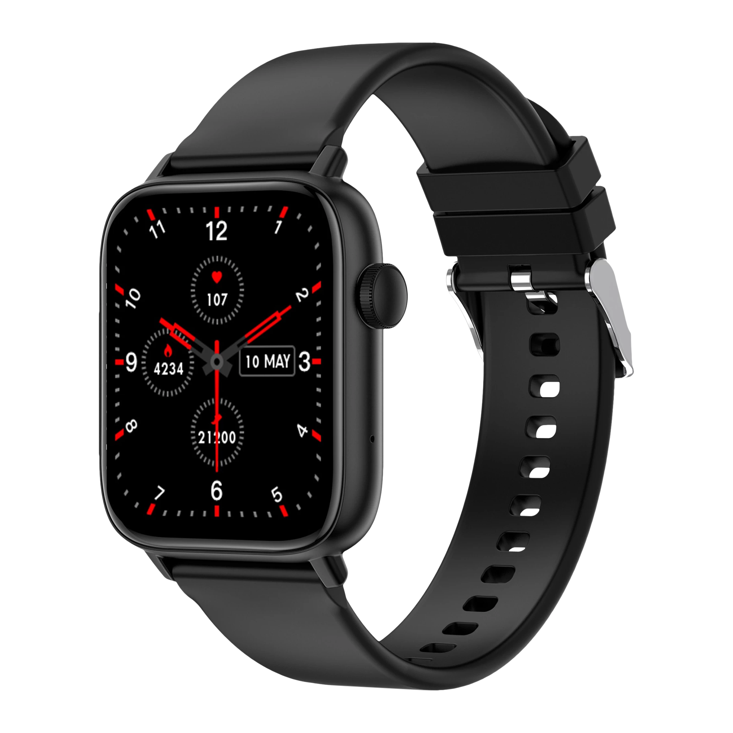 FIRE-BOLTT Hercules BSW058 Smartwatch with Bluetooth Calling (46.5mm IPS TFT Display, IP67 Water Resistant, Black Strap) FIRE-BOLTT Hercules BSW058 Smartwatch with Bluetooth Calling (46.5mm IPS TFT Display, IP67 Water Resistant, Black Strap)_4