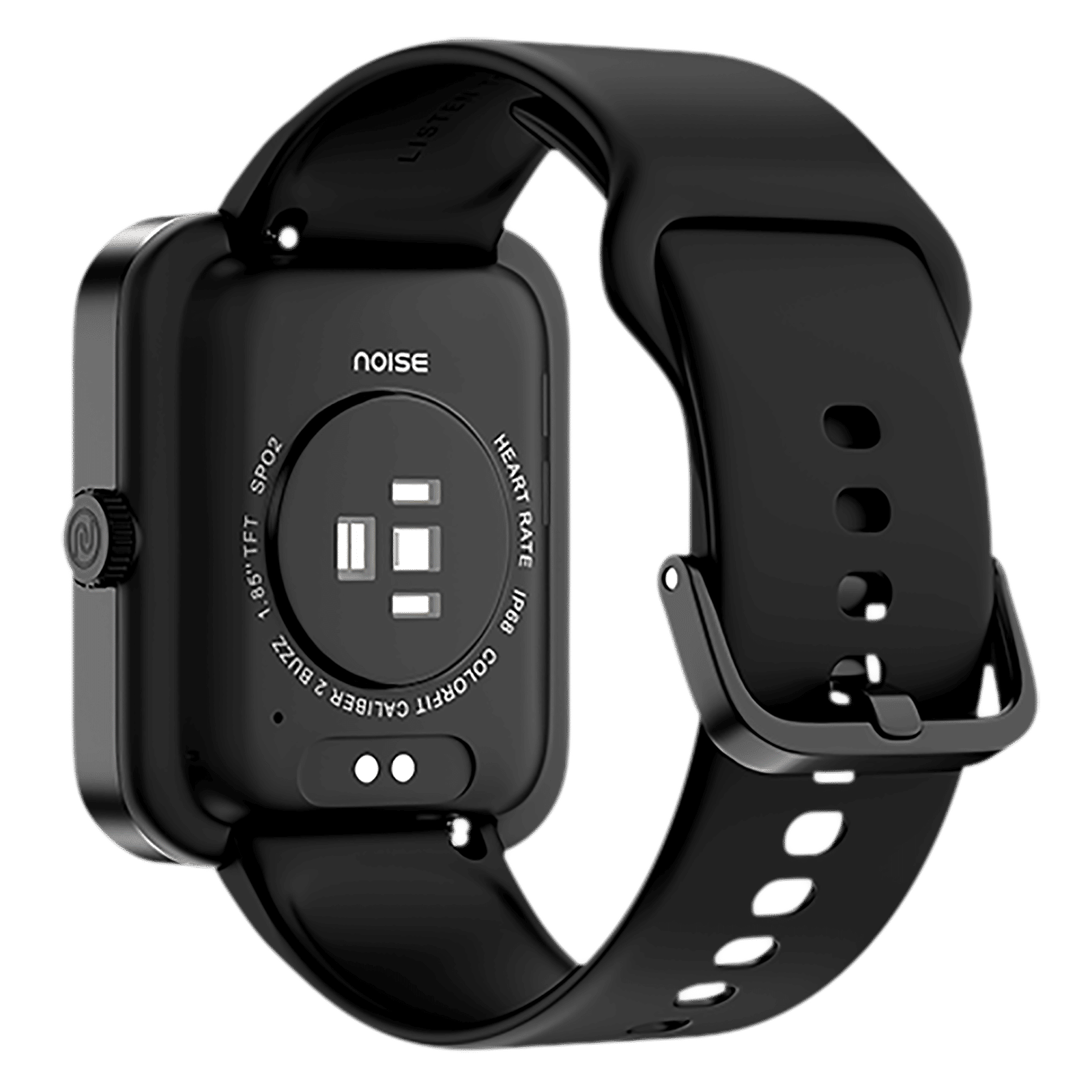 noise ColorFit Caliber 2 Buzz Smartwatch with Bluetooth Calling (46.9mm TFT LCD Display, IP68 Water Resistant, Jet Black Strap)_6