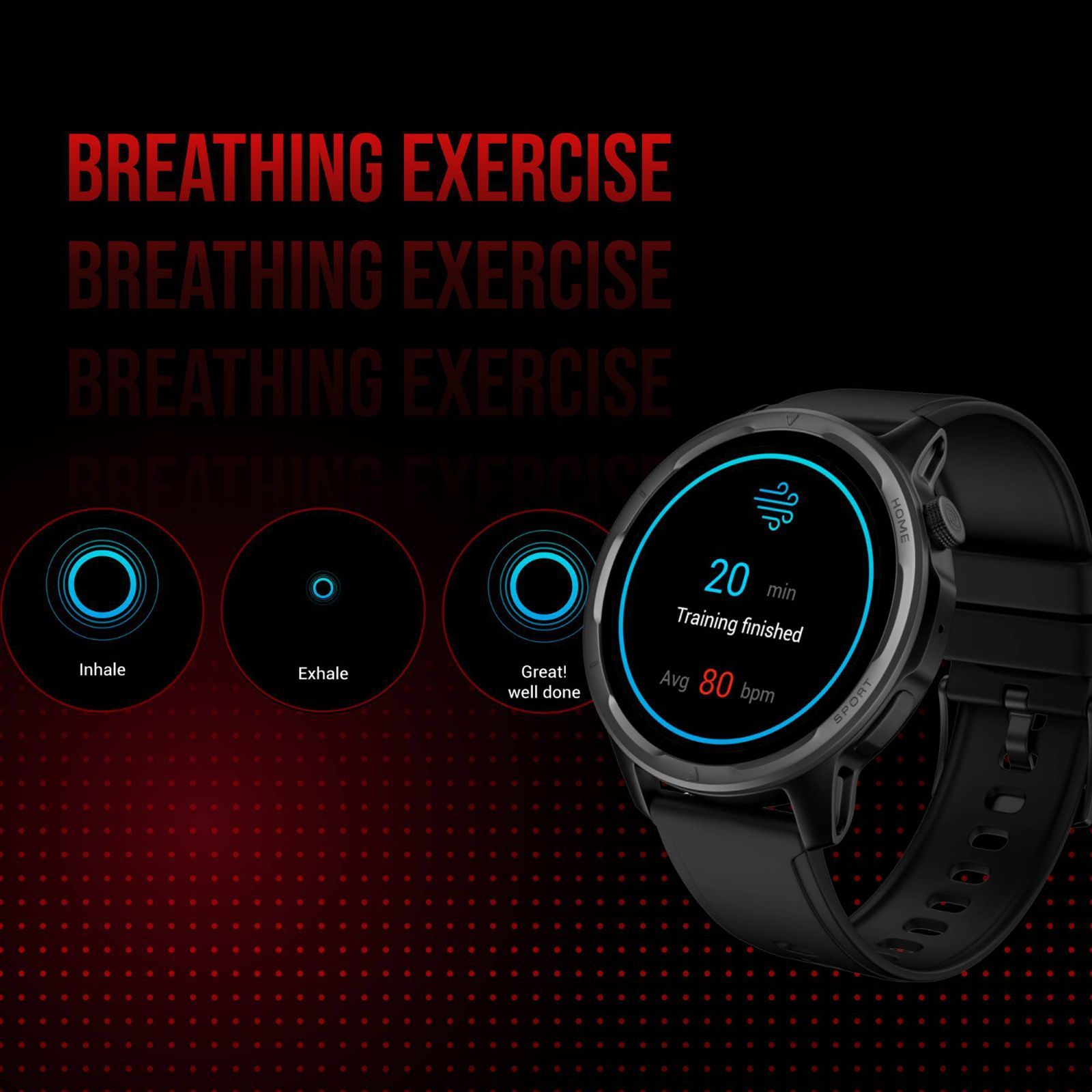 noise HRX Bounce Smartwatch with Bluetooth Calling (35.3mm TFT Display, IP67 Water Resistant, Midnight Blue Strap)_11