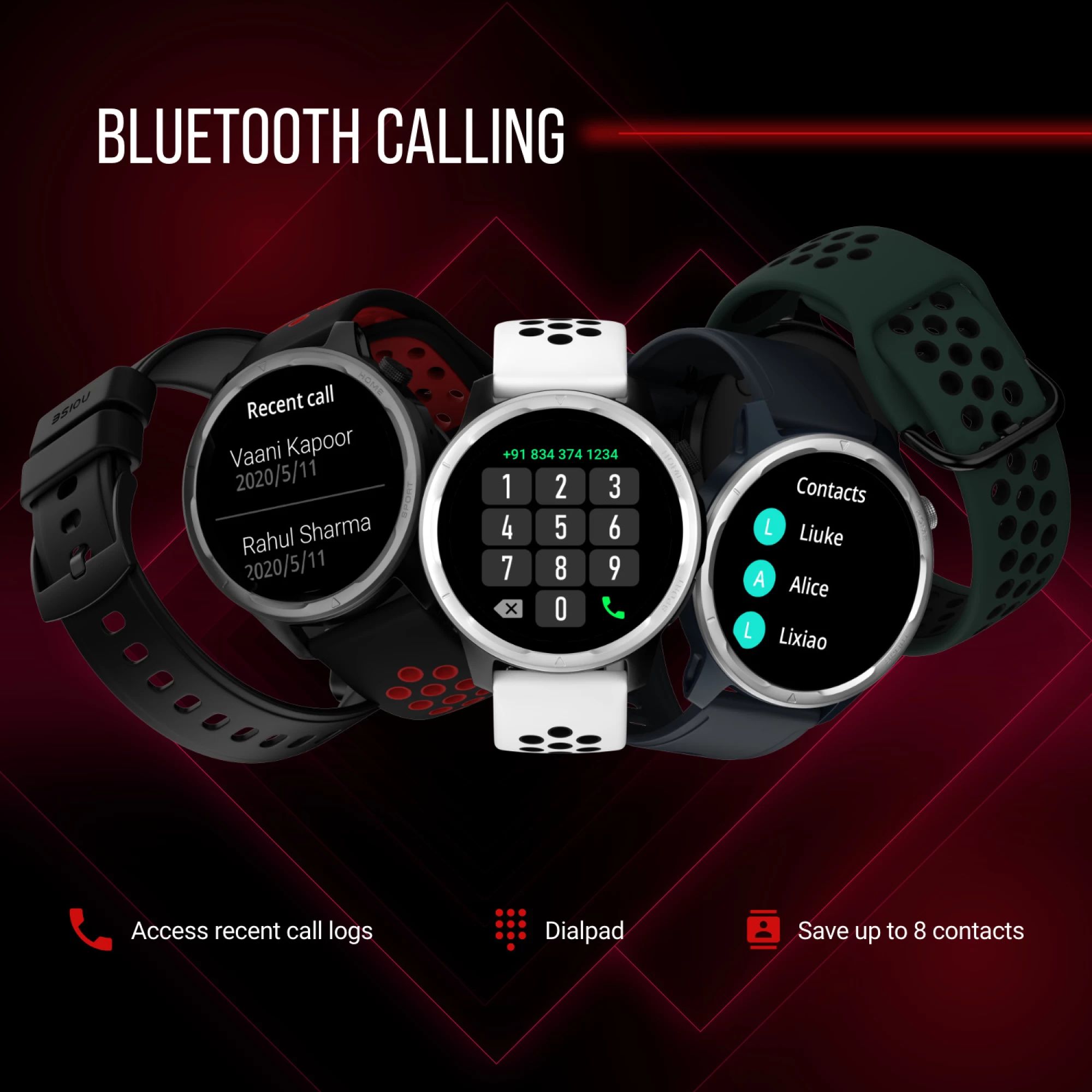 noise HRX Bounce Smartwatch with Bluetooth Calling (35.3mm TFT Display, IP67 Water Resistant, Midnight Blue Strap)_14