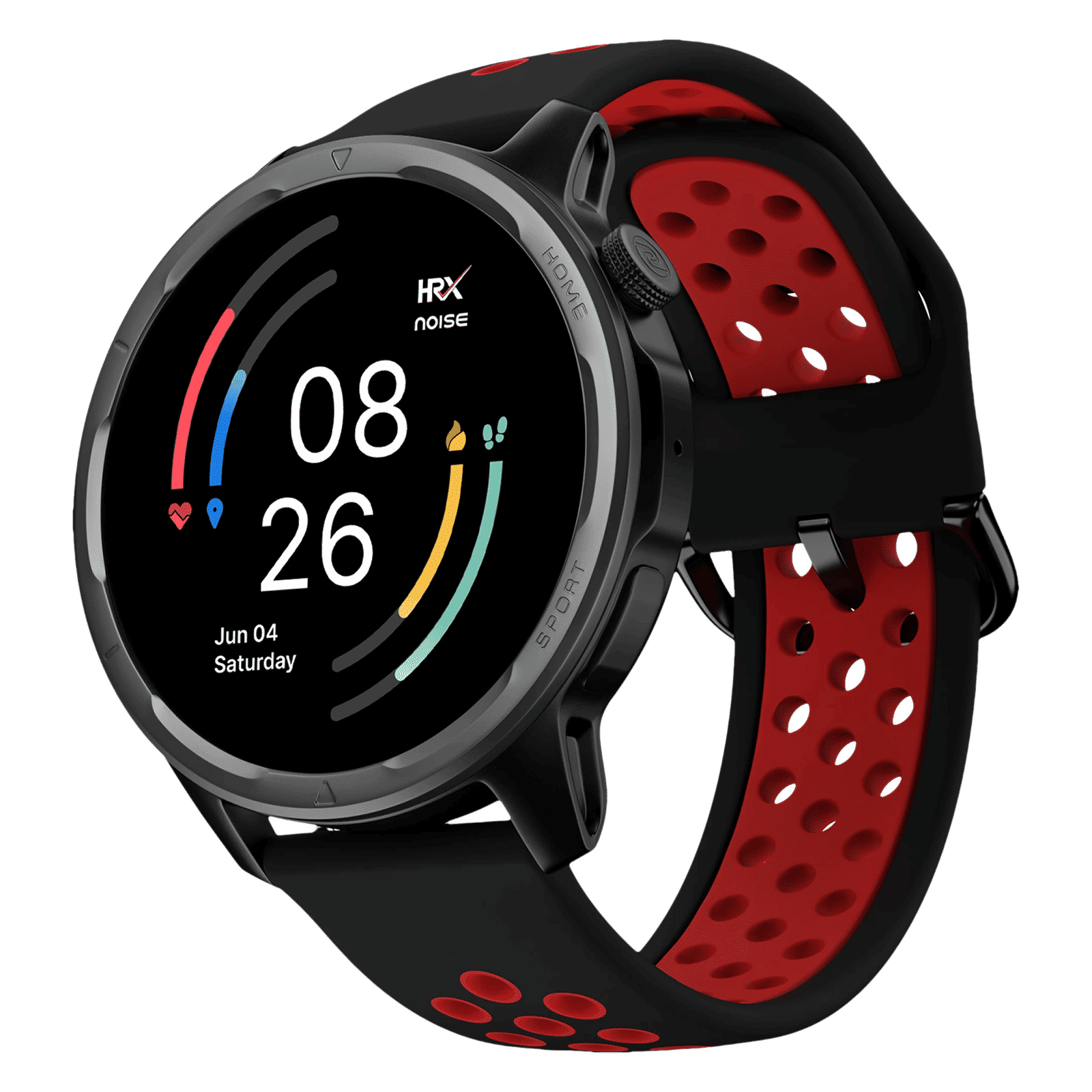 Noise HRX Bounce Smartwatch with Bluetooth Calling (35.3mm TFT Display, IP67 Water Resistant, Active Black Strap)_16