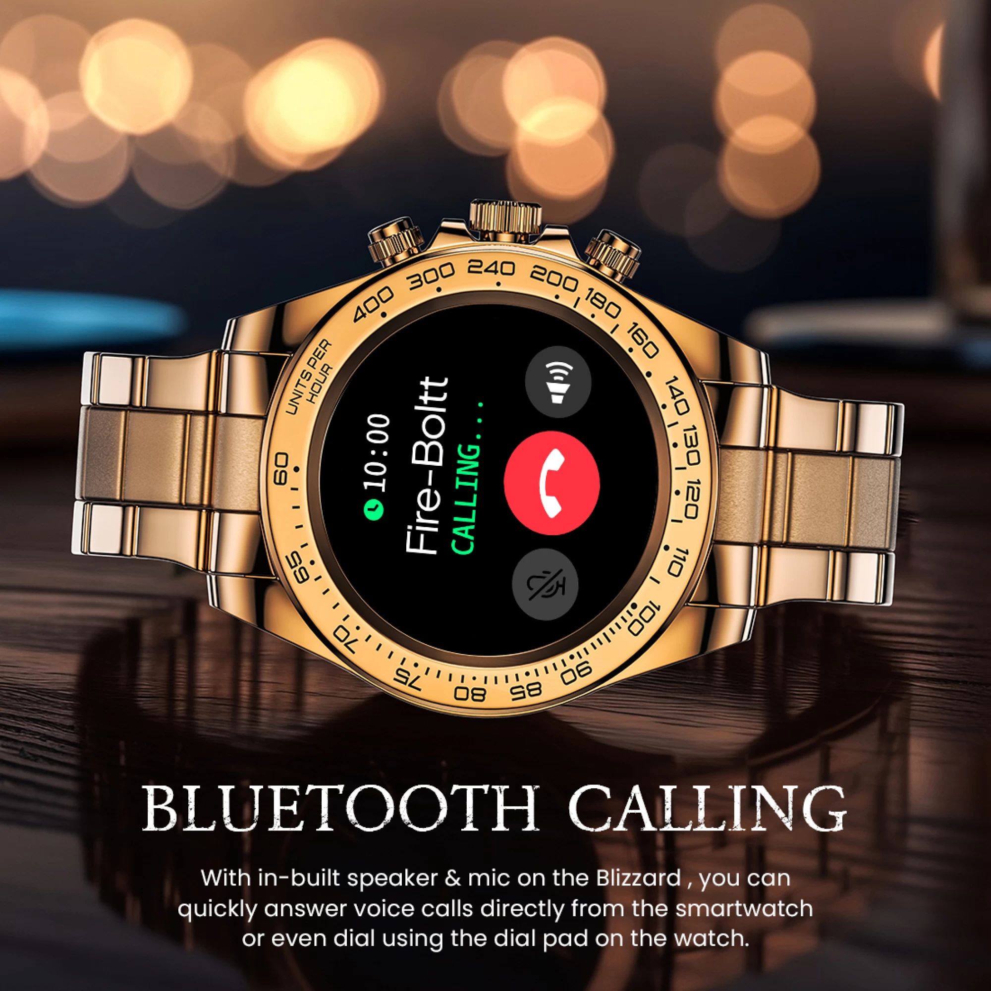 Fire-Boltt Blizzard Smartwatch with Bluetooth Calling (32.5mm HD Display, IP67 Water Resistant, Rose Gold Strap)_9