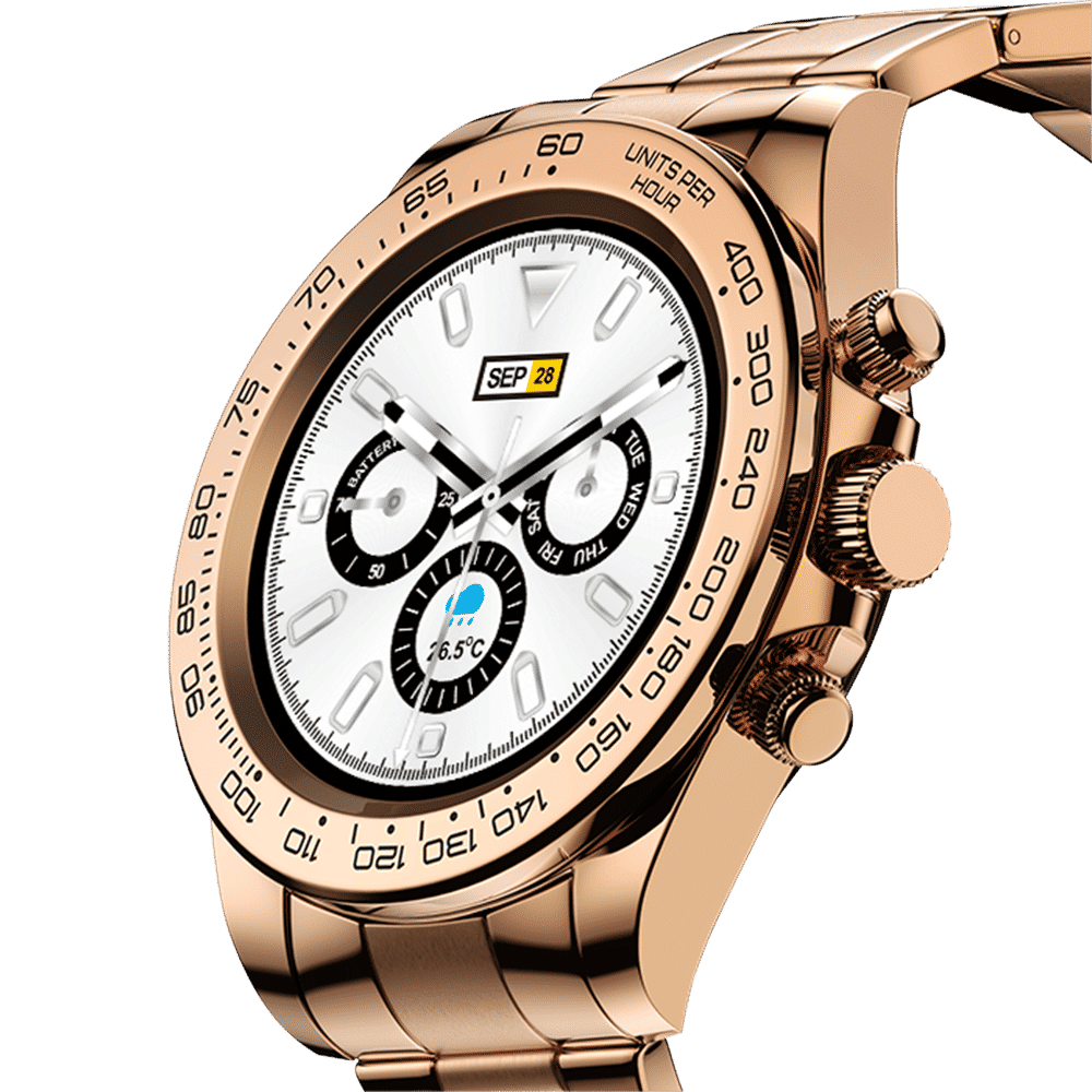 Fire-Boltt Blizzard Smartwatch with Bluetooth Calling (32.5mm HD Display, IP67 Water Resistant, Rose Gold Strap)_5