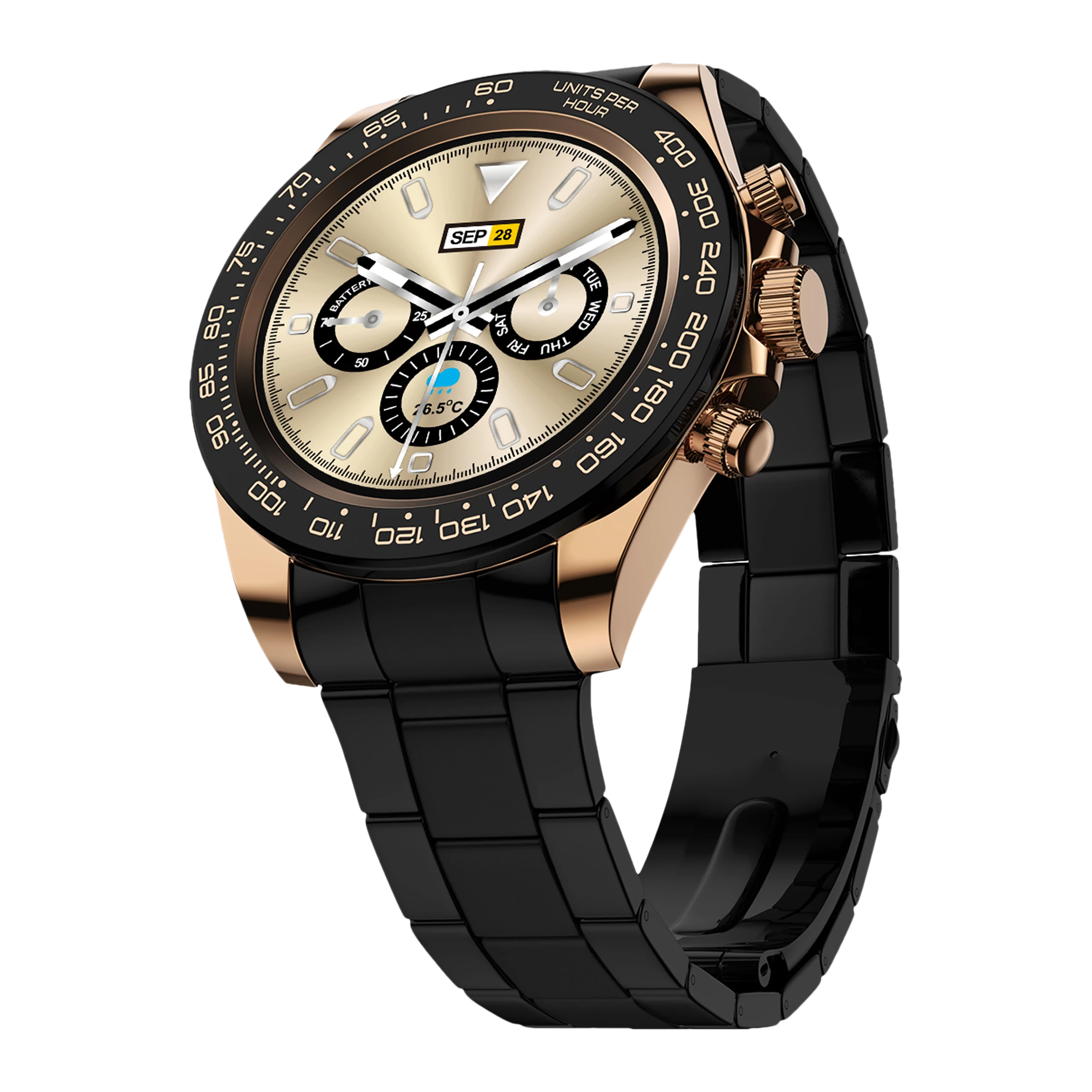 Fire-Boltt Blizzard Smartwatch with Bluetooth Calling (32.5mm HD Display, IP67 Water Resistant, Black Strap)_6