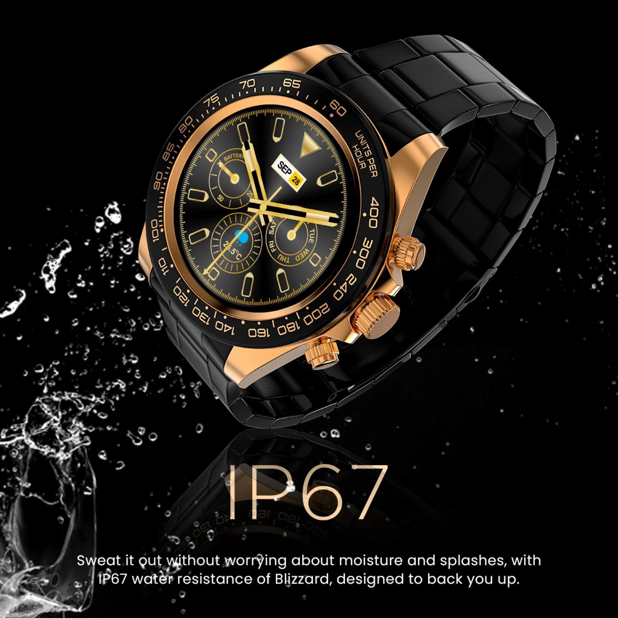 Fire-Boltt Blizzard Smartwatch with Bluetooth Calling (32.5mm HD Display, IP67 Water Resistant, Black Strap)_9