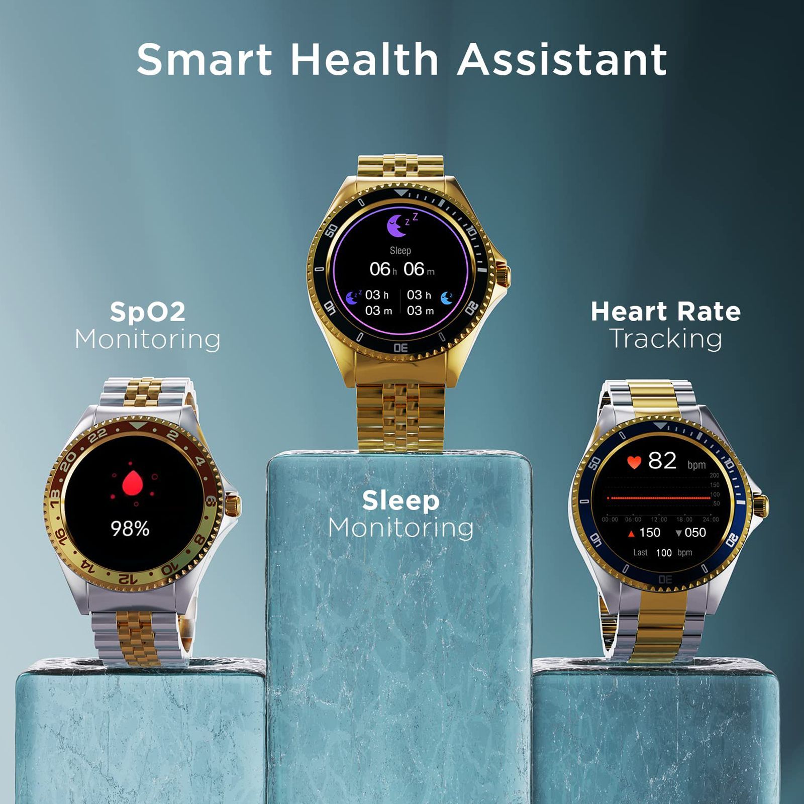 Fire-Boltt Quantum Smartwatch with Bluetooth Calling (32.5mm HD Display, IP67 Water Resistant, Mocha Gold Strap)_10