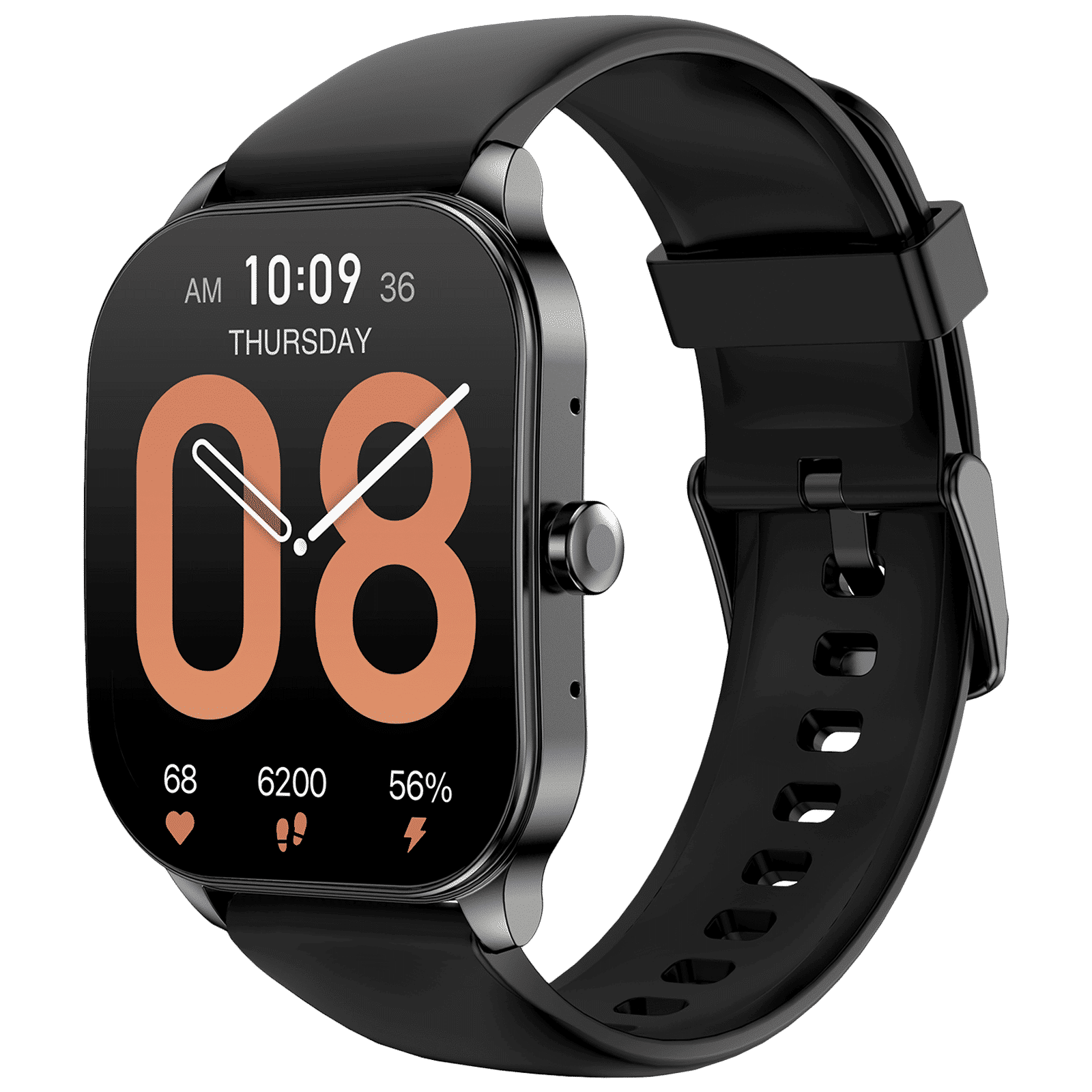 amazfit Pop 3S Smartwatch with Bluetooth Calling (49.7mm AMOLED Display, IP68 Water Resistant, Black Strap) amazfit Pop 3S Smartwatch with Bluetooth Calling (49.7mm AMOLED Display, IP68 Water Resistant, Black Strap)_1