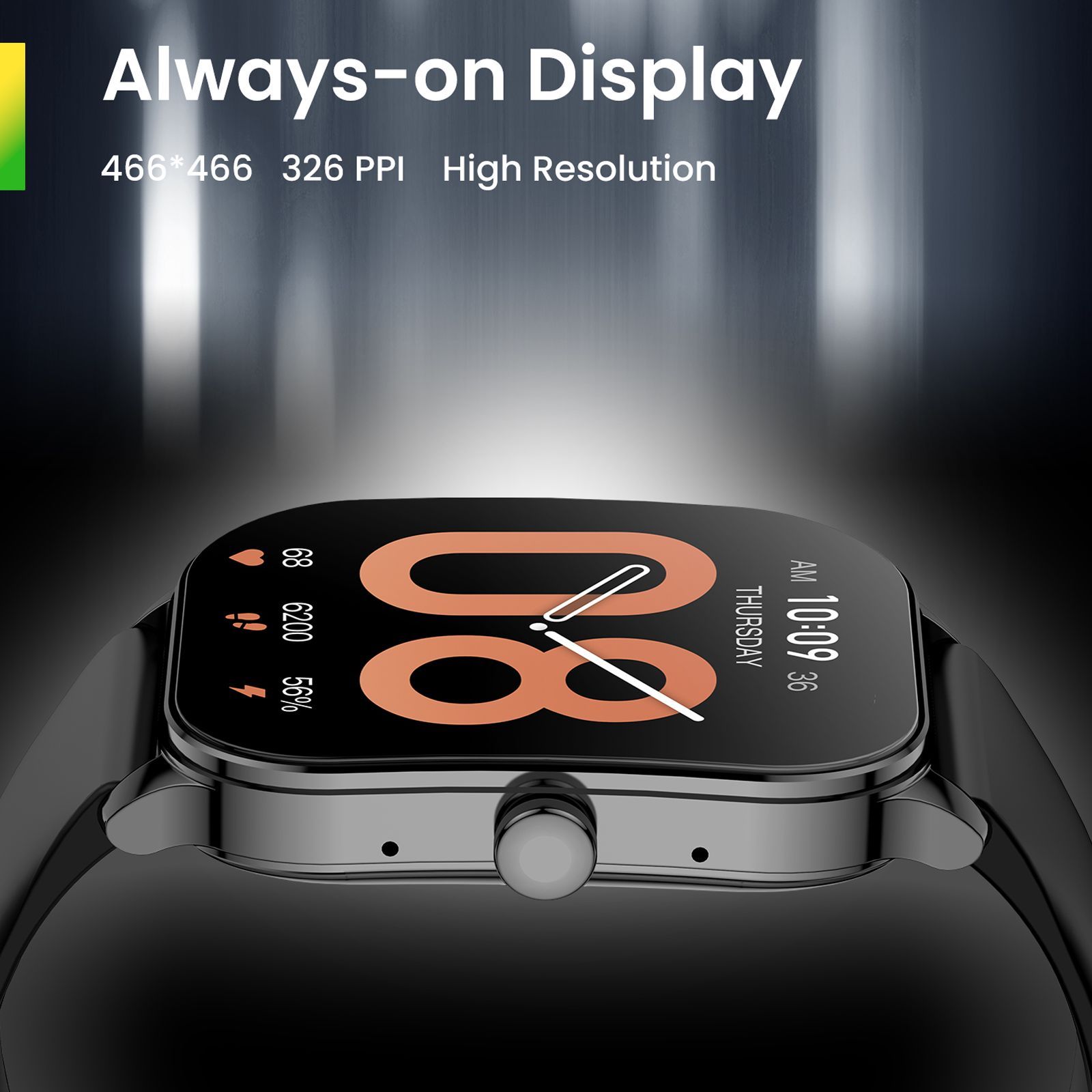 amazfit Pop 3S Smartwatch with Bluetooth Calling (49.7mm AMOLED Display, IP68 Water Resistant, Black Strap) amazfit Pop 3S Smartwatch with Bluetooth Calling (49.7mm AMOLED Display, IP68 Water Resistant, Black Strap)_10